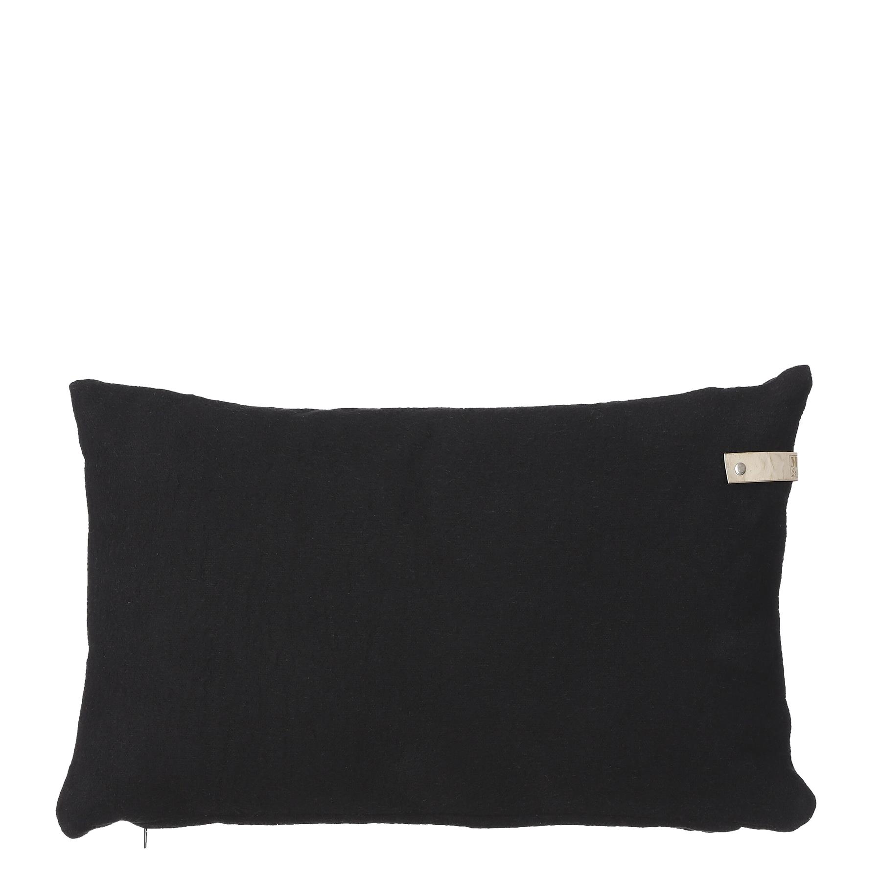 In The Mood Collection Bering Sierkussen L55 x B35 cm Zwart