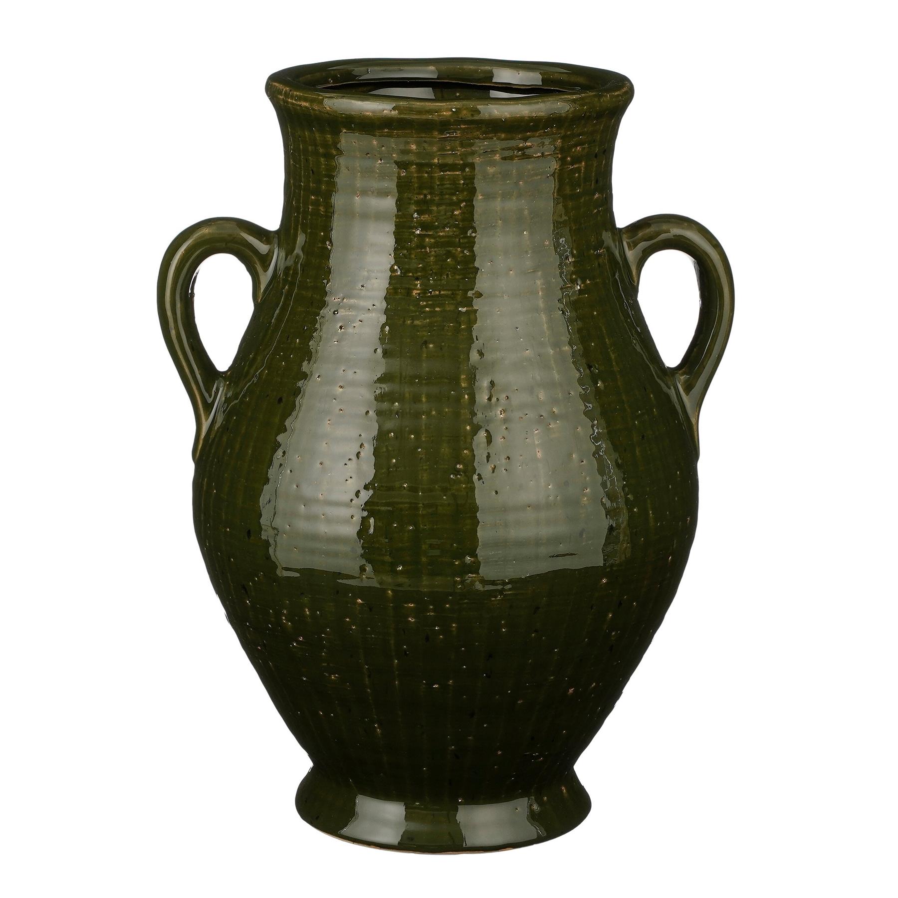 Mica Decorations Elena Vaas - L29 x B26 x H39 cm - Groen