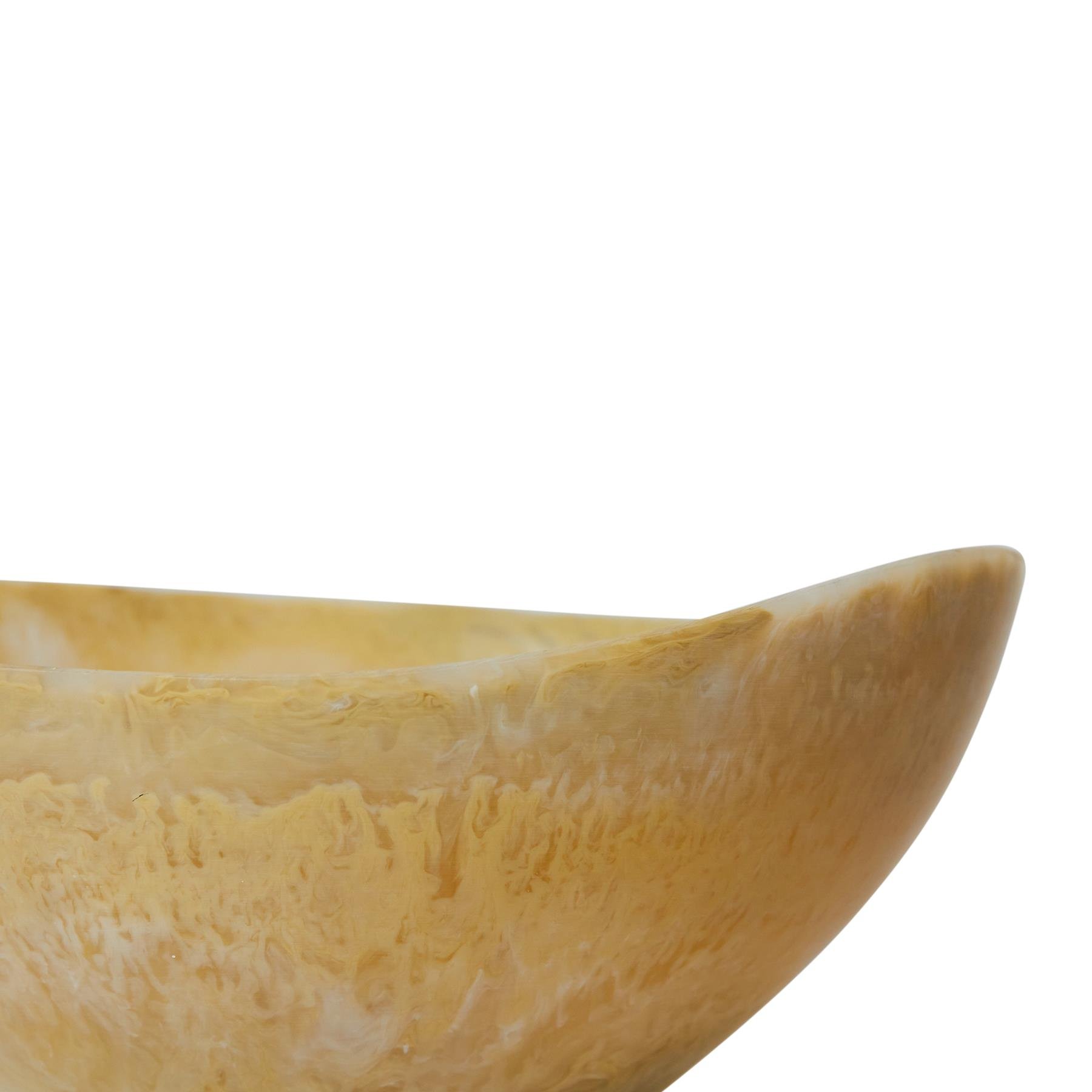 HKliving Patio Schaal Ø 22,5 cm - Mustard