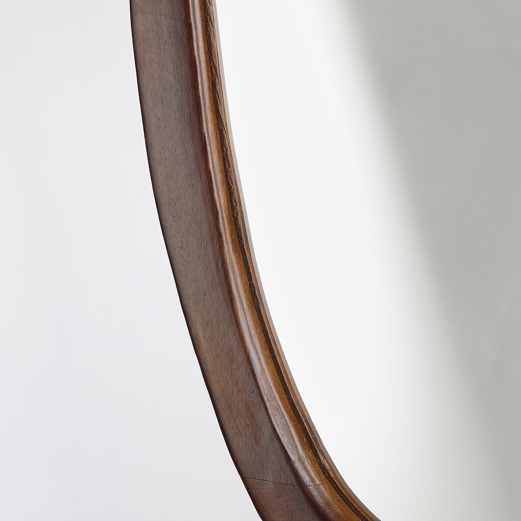 Casa Vivante Bosco Wandspiegel L35 x B50 cm Donkerbruin