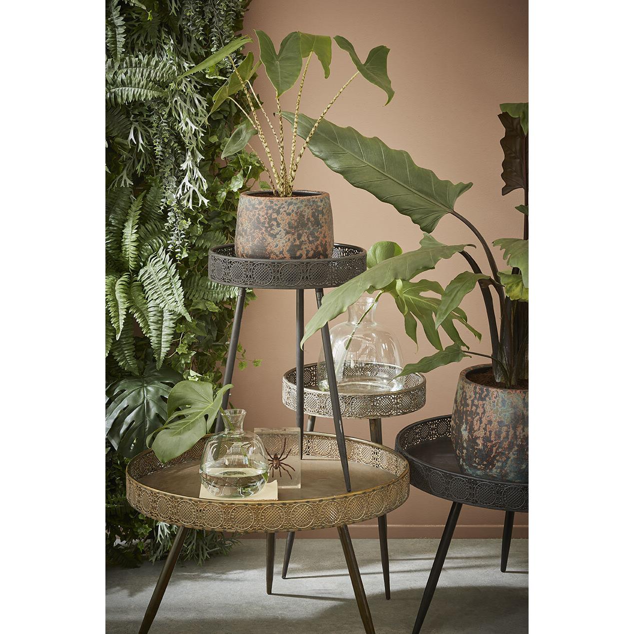 Mica Decorations Lagune Salontafel Ø70 cm Brons