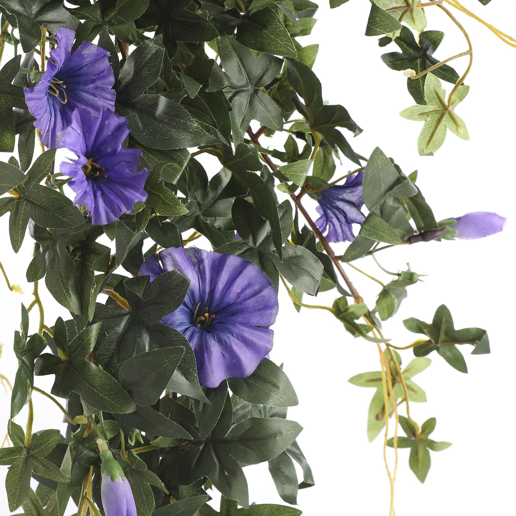 Mica Decorations Petunia Kunstplant Hangend Paars