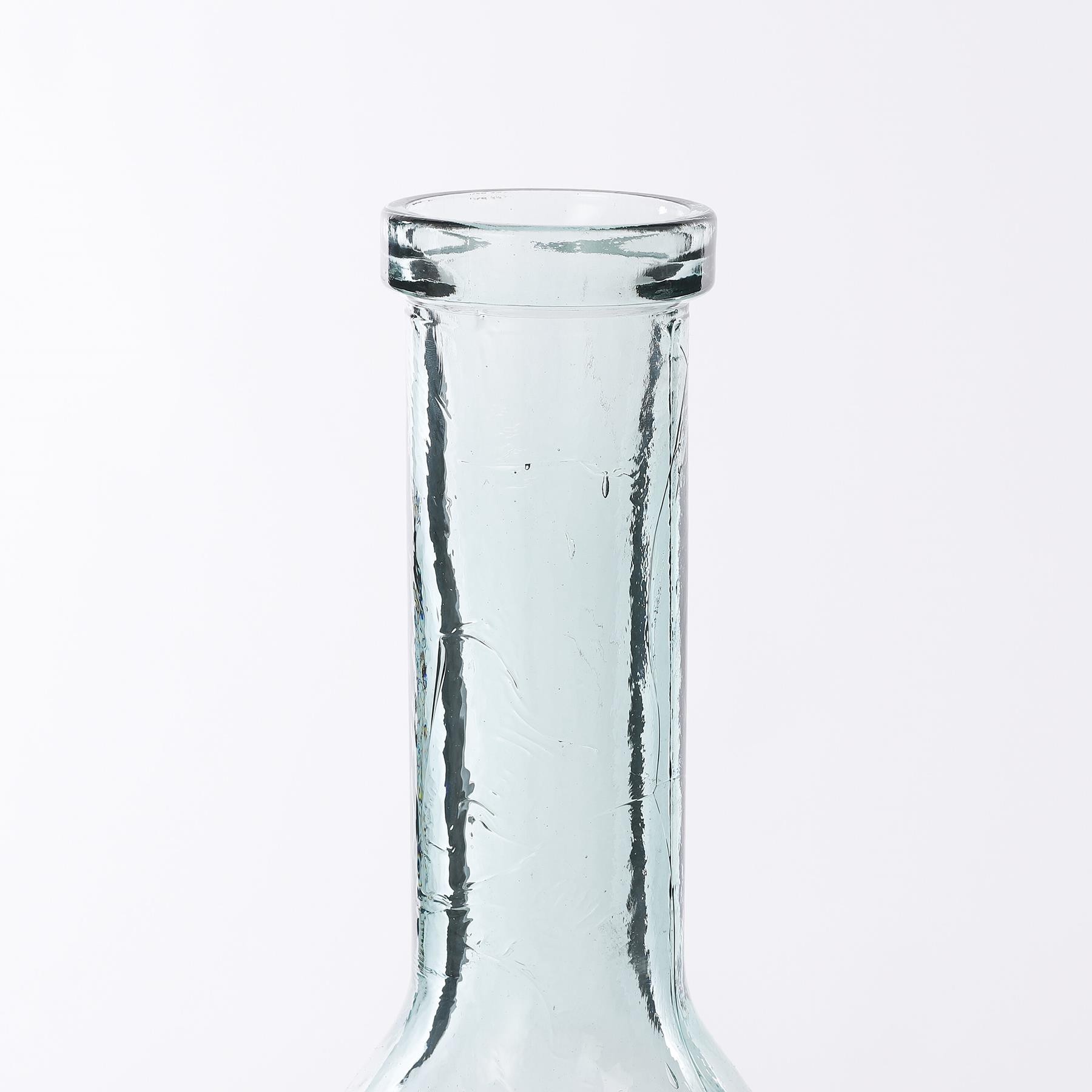 Mica Decorations Rioja Glazen Fles - H75 x Ø18 cm - Transparant