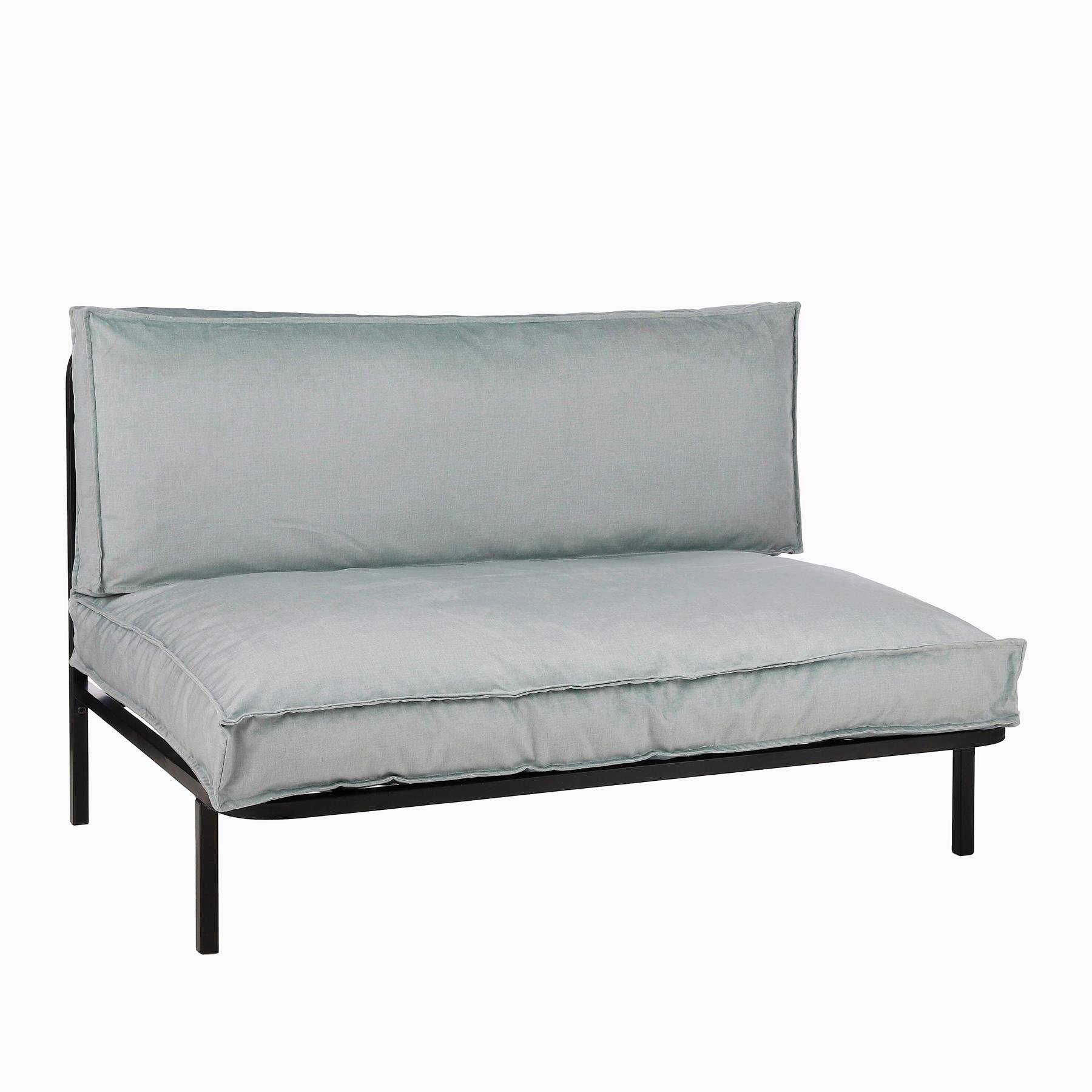Mica Decorations Celo Loungebank - L122 x B83 x H78 cm - Zwart