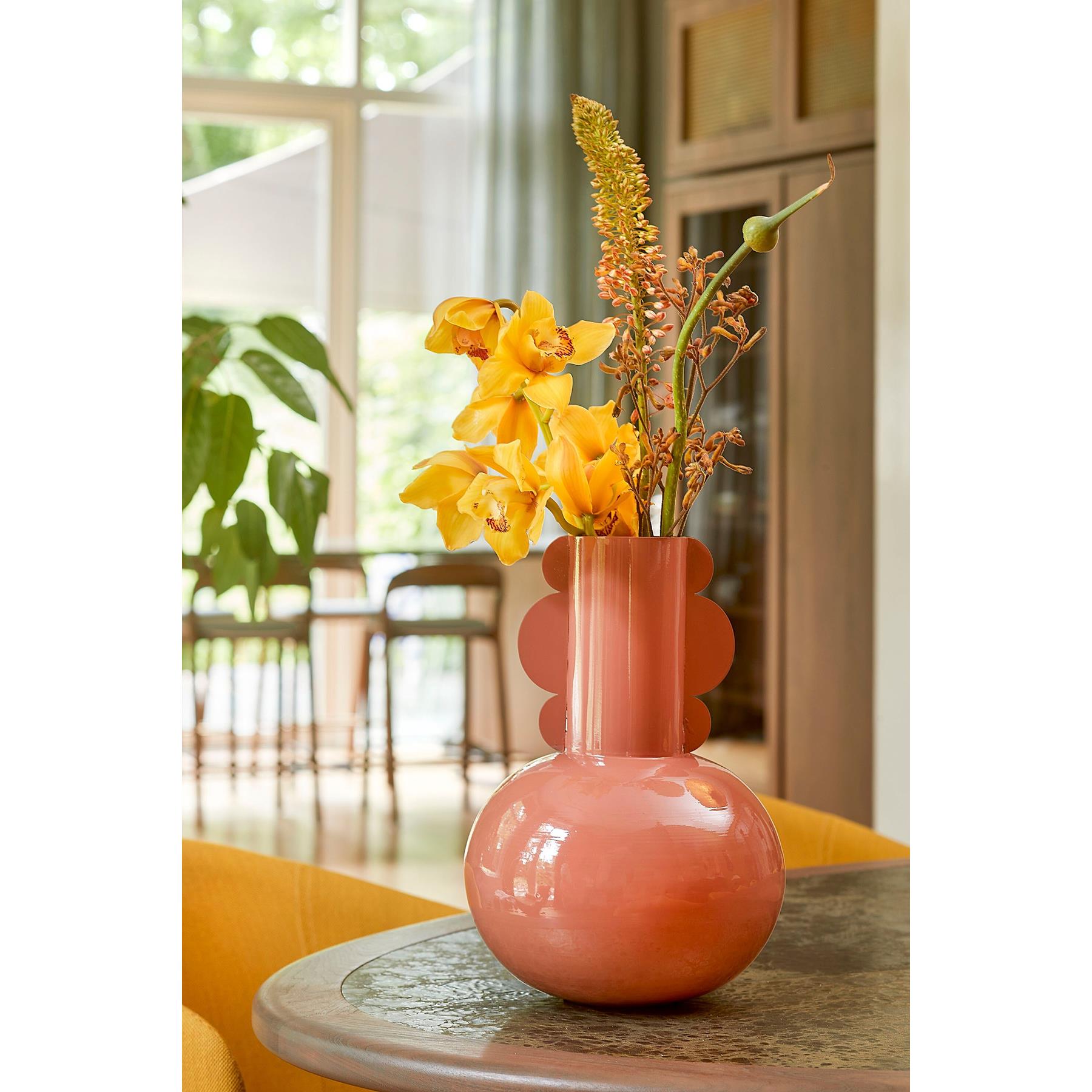Mica Decorations Boyd Vaas - H36 x Ø25 cm - Terra