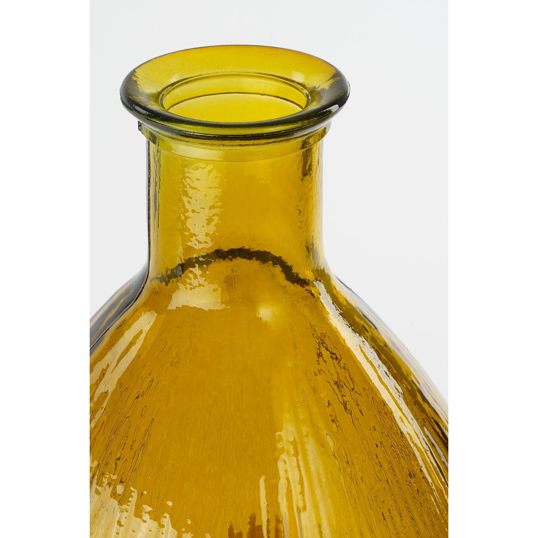 Mica Decorations Firenza Fles Vaas - H59 x Ø29 cm - Oker