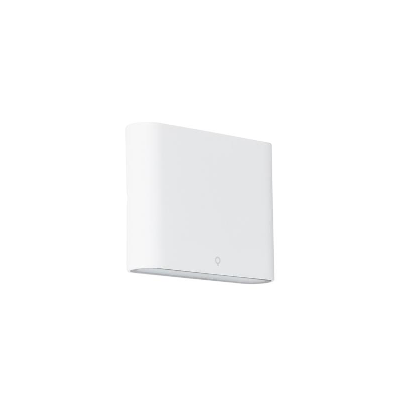 QAZQA Moderne buiten wandlamp wit 11,5 cm incl. LED - Batt