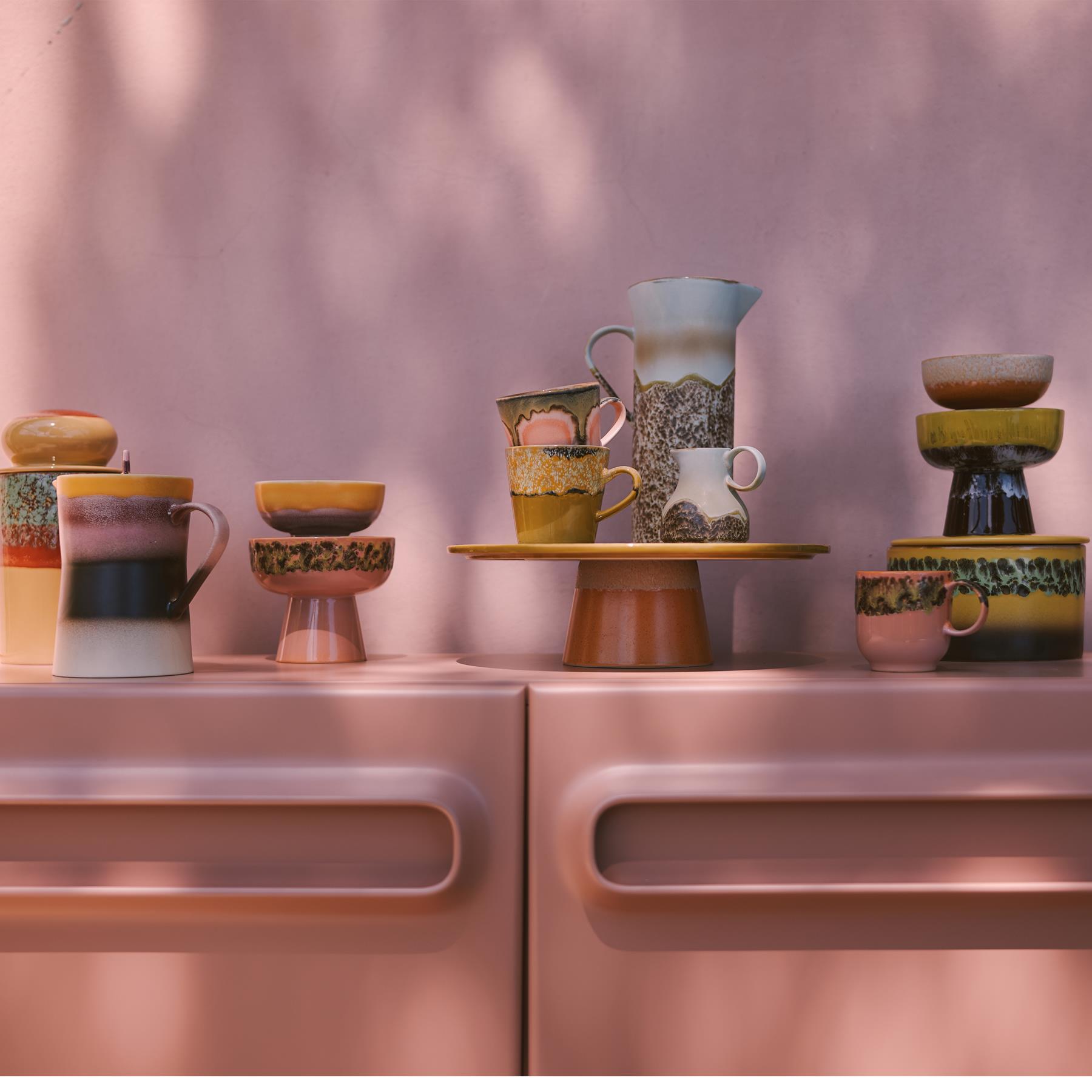 HKliving 70's Theepot - Sunset