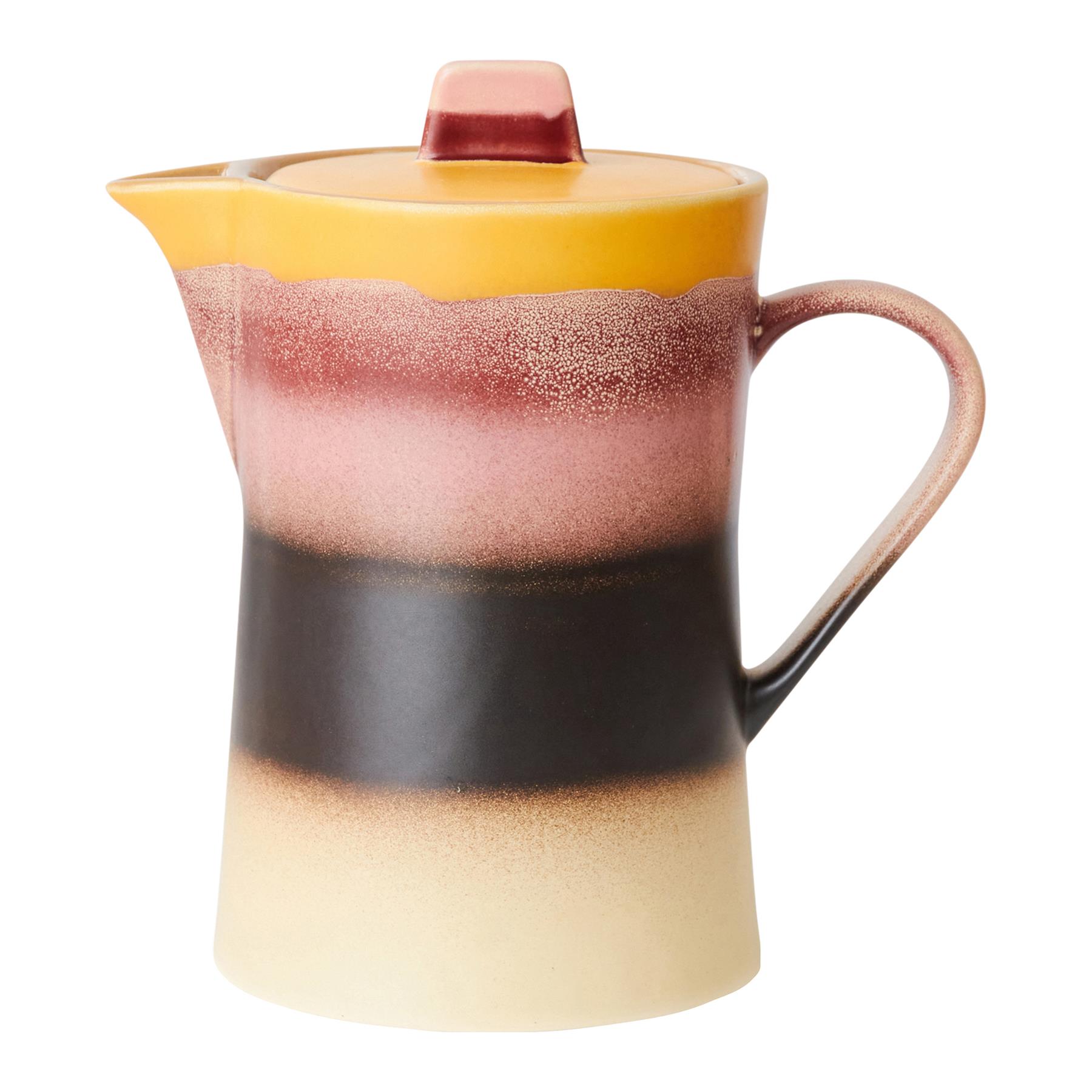HKliving 70's Theepot - Sunset