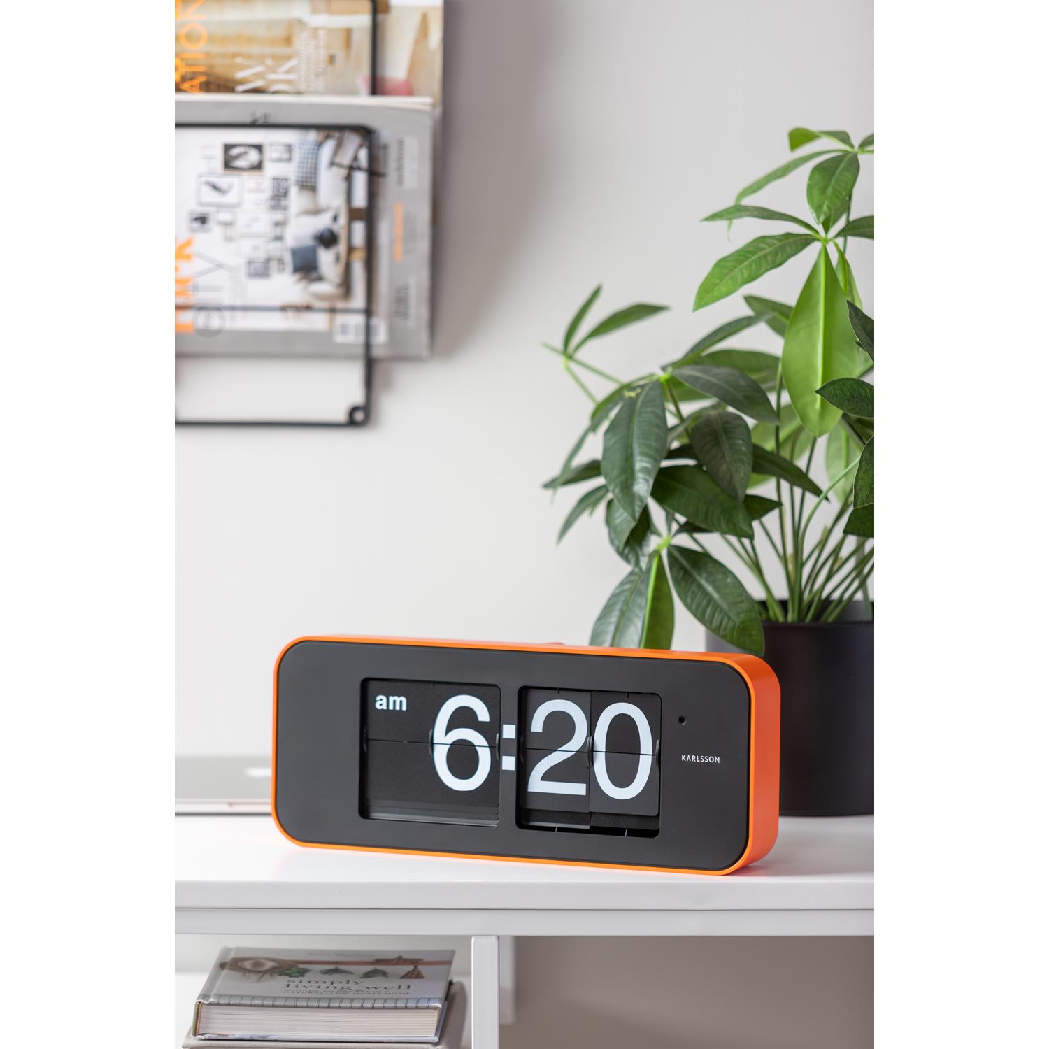 Karlsson - Wall Clock Wide Flip