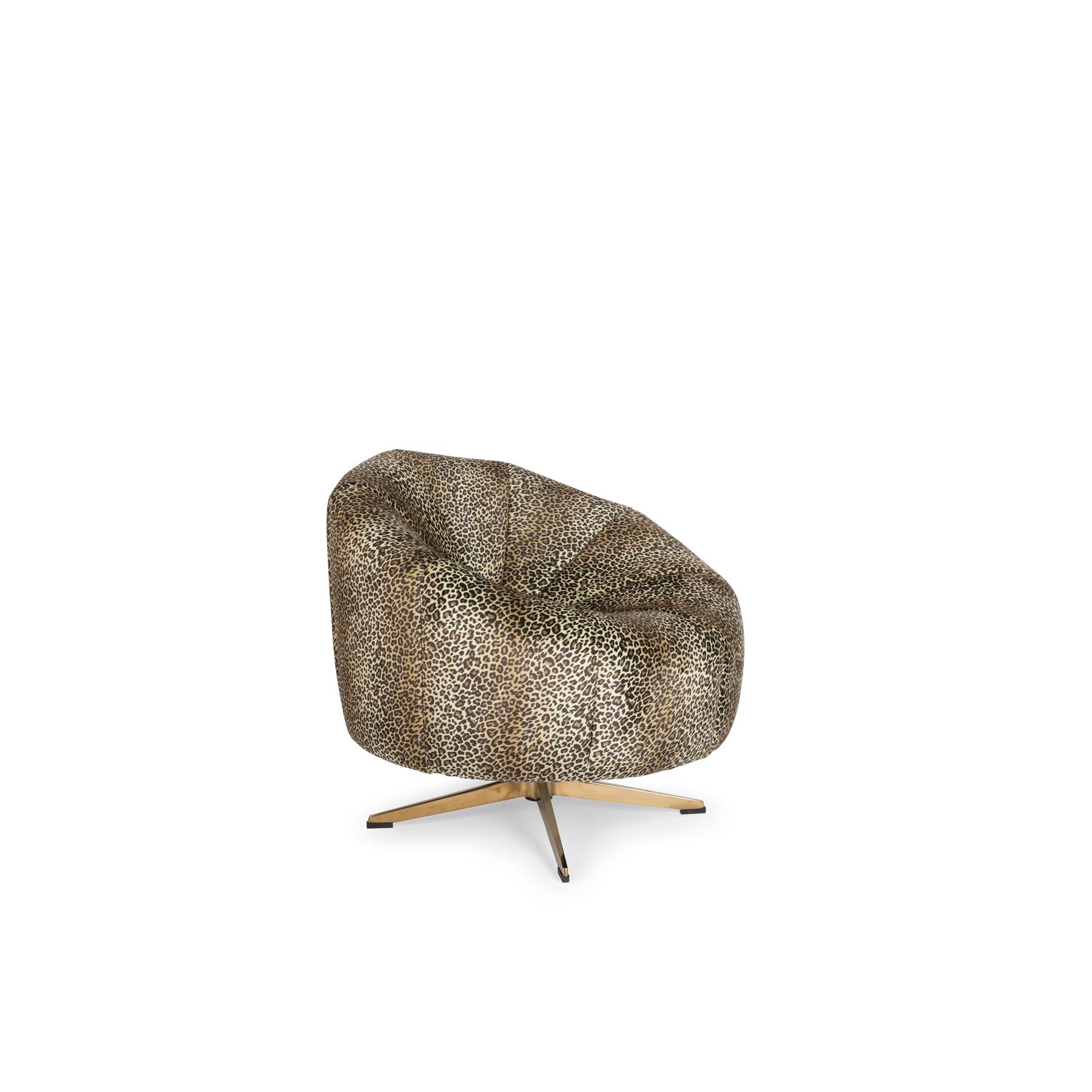 Bold Monkey Where The Sun Doesn't Shine loungestoel panter - Multi colour