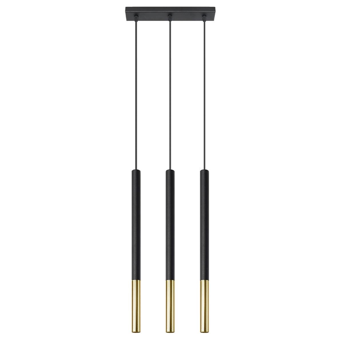 Bussandri Hanglamp modern - Metaal - Zwart