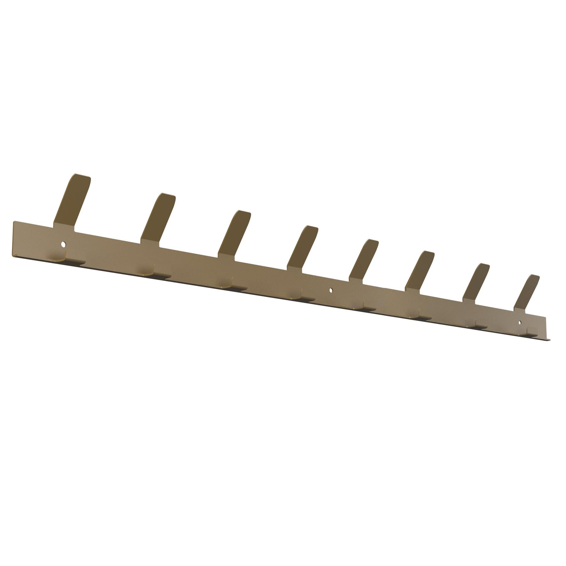 Gorillz Trim 75 Kapstok - 16 Haken (lengte) 75 cm - Metaal - Goud