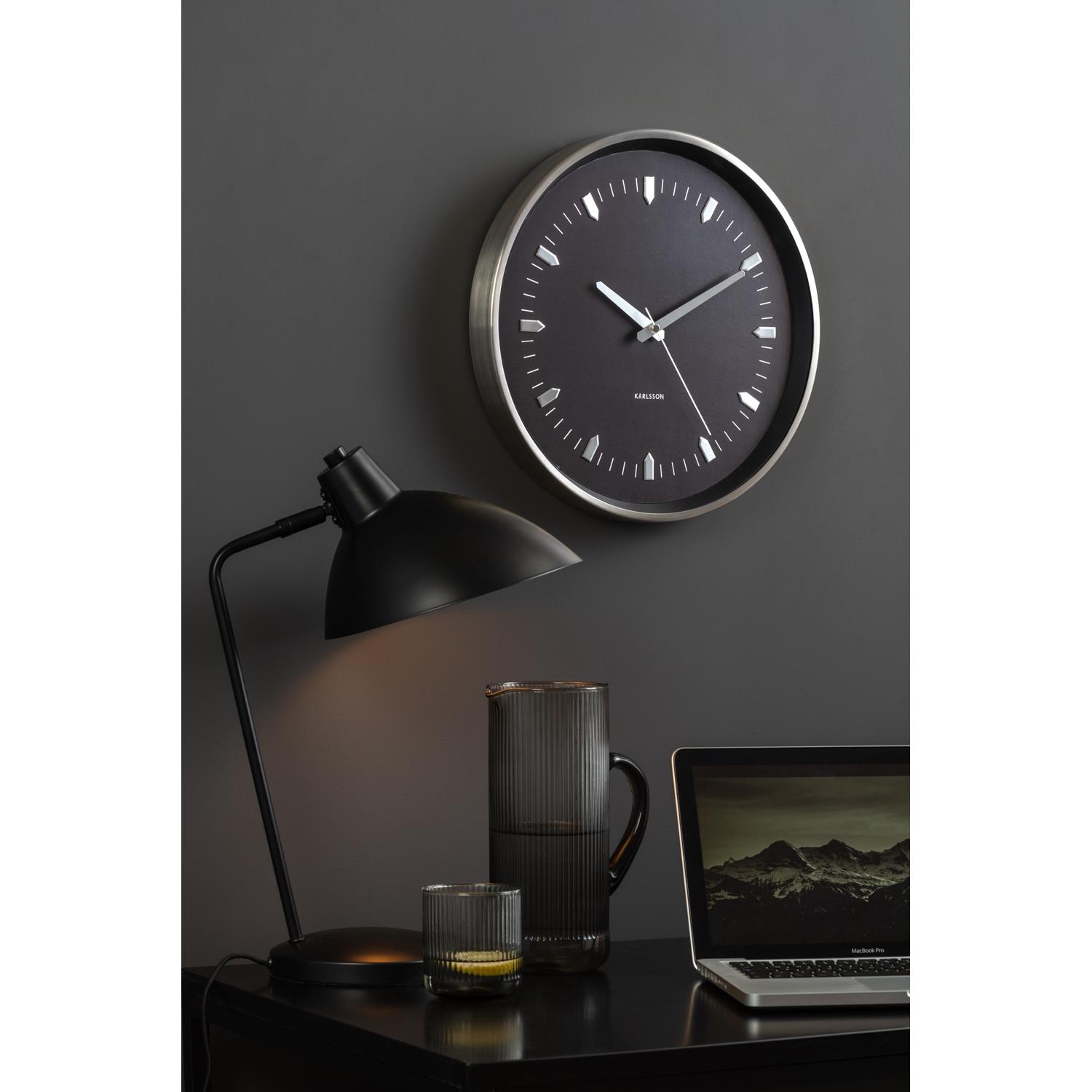 Karlsson - Wall Clock Arrow Batons