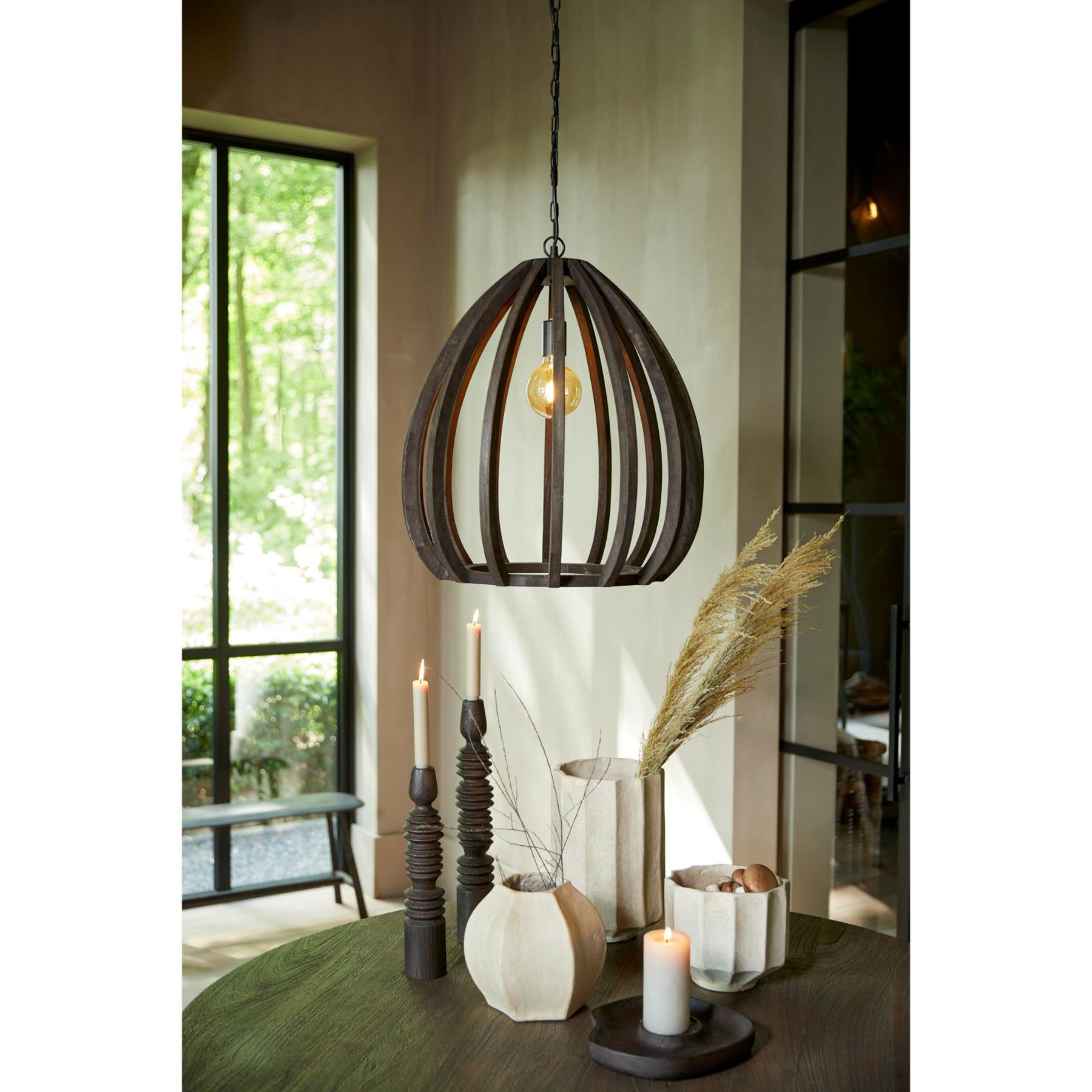 Light & Living Bloempot Salou - Wit - Ø22cm