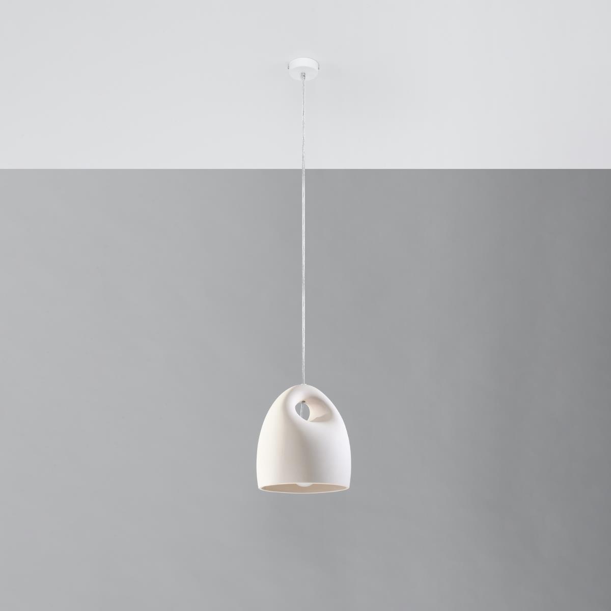 Bussandri Hanglamp modern - Kunststof - Wit