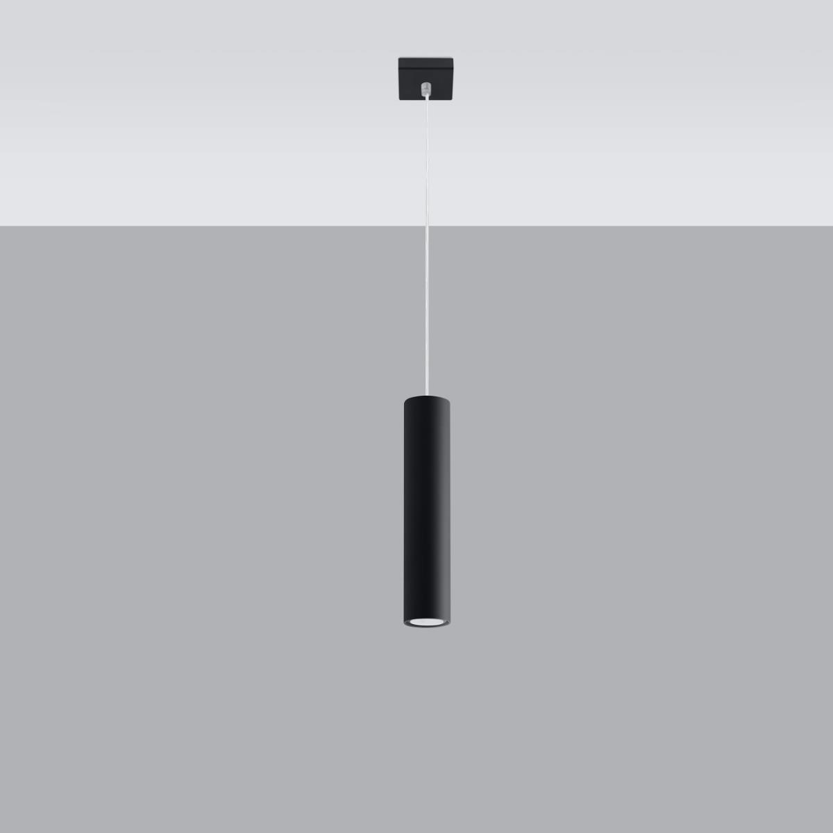 Bussandri Hanglamp modern - Metaal - Zwart