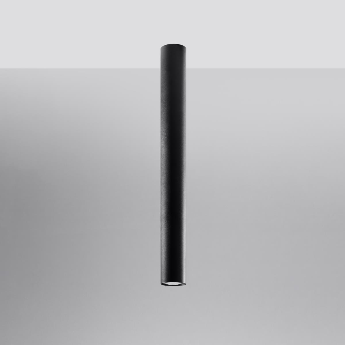 Bussandri Plafondlamp modern - Metaal - Zwart