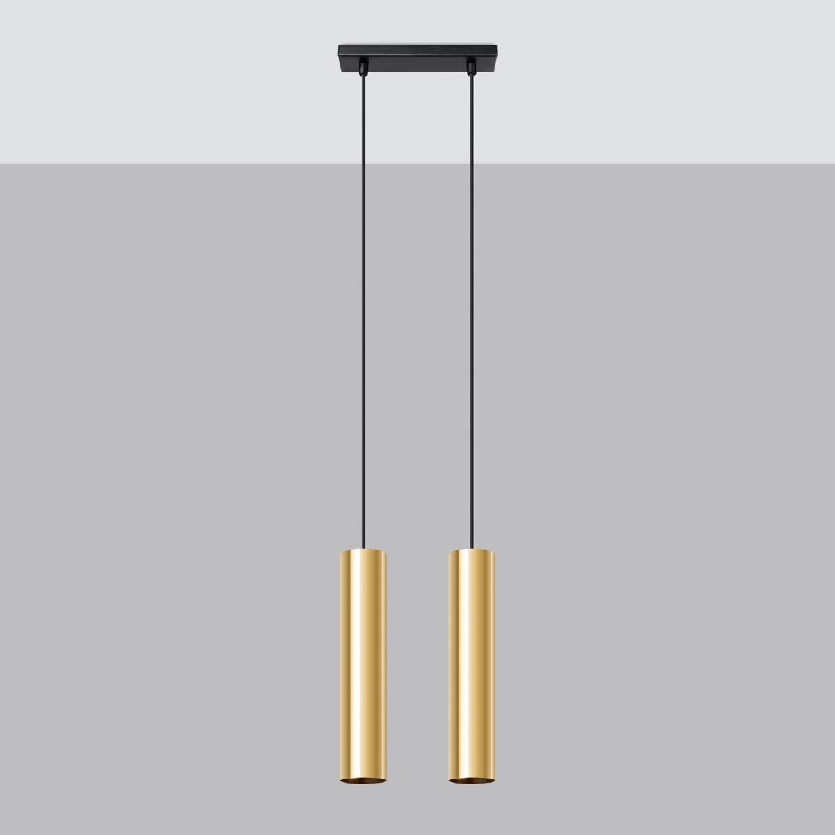 Bussandri Hanglamp modern - Metaal - Goud