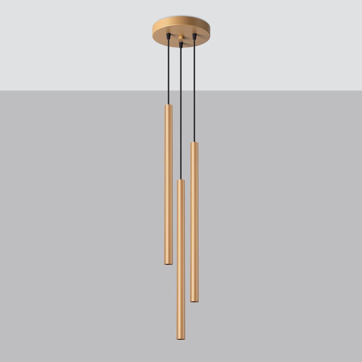 Bussandri Hanglamp modern - Metaal - Goud