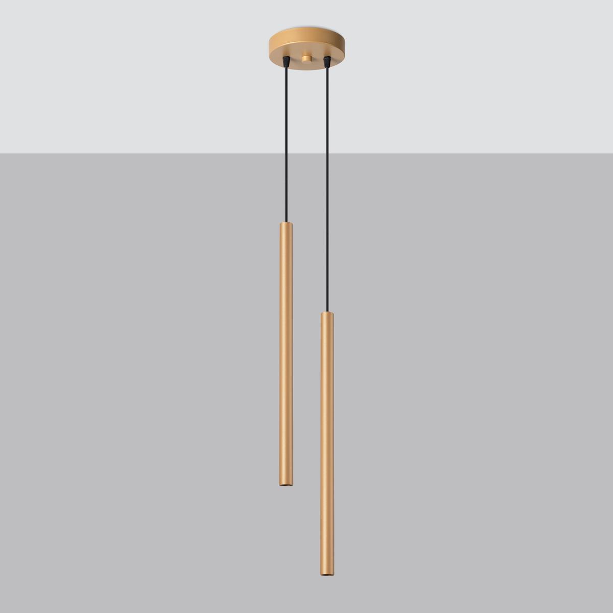 Bussandri Hanglamp modern - Metaal - Goud