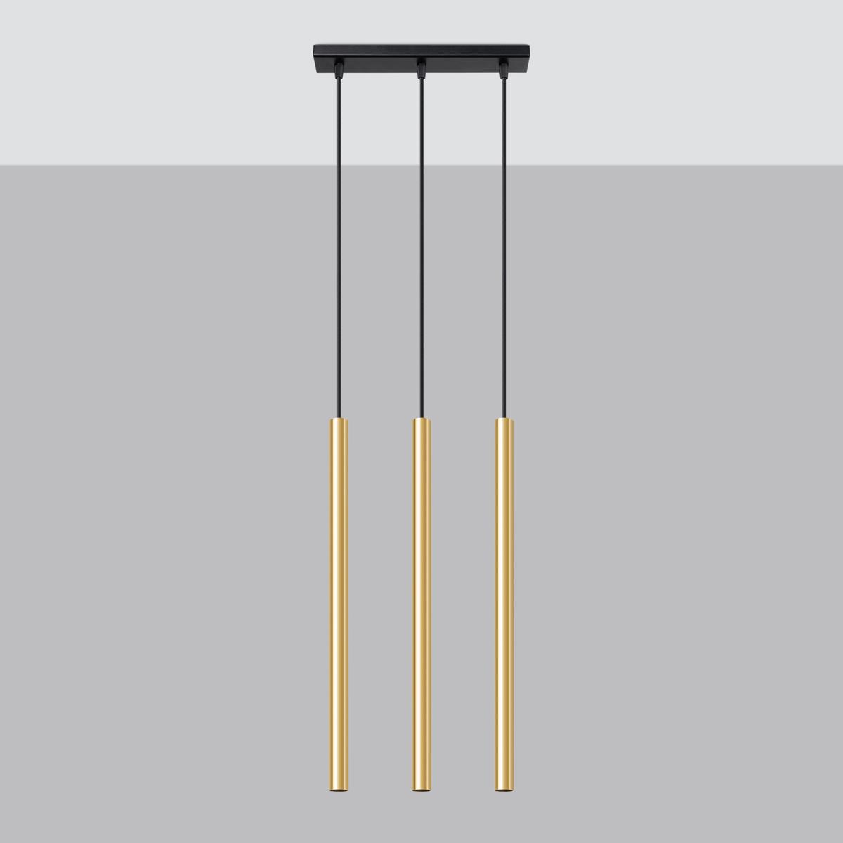 Bussandri Hanglamp modern - Metaal - Goud