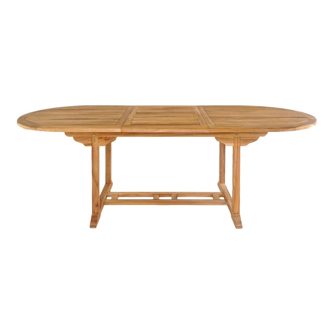 House Nordic Salamanca Uitschuifbare Eettafel 180 -240 cm Teak