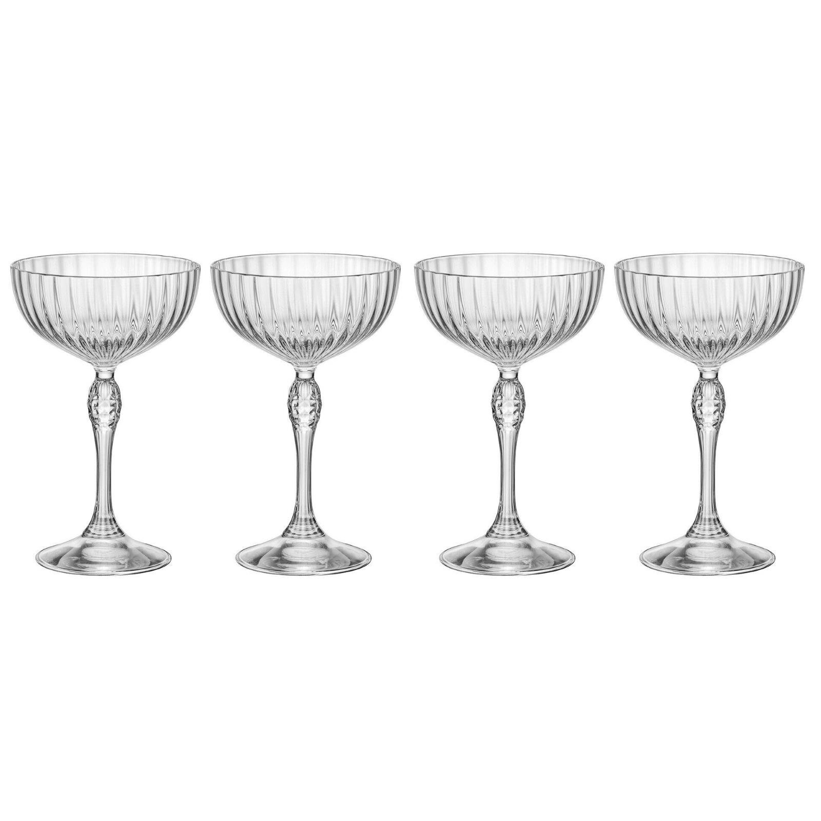 Bormioli Rocco Cocktailglazen America 20's - 220 ml - 4 stuks