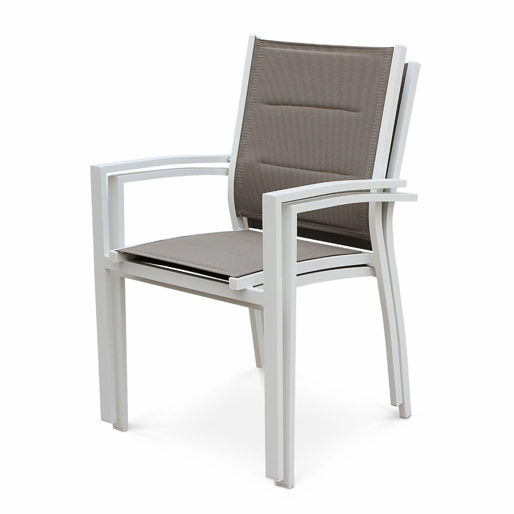 sweeek - Set aluminium tuin armstoelen