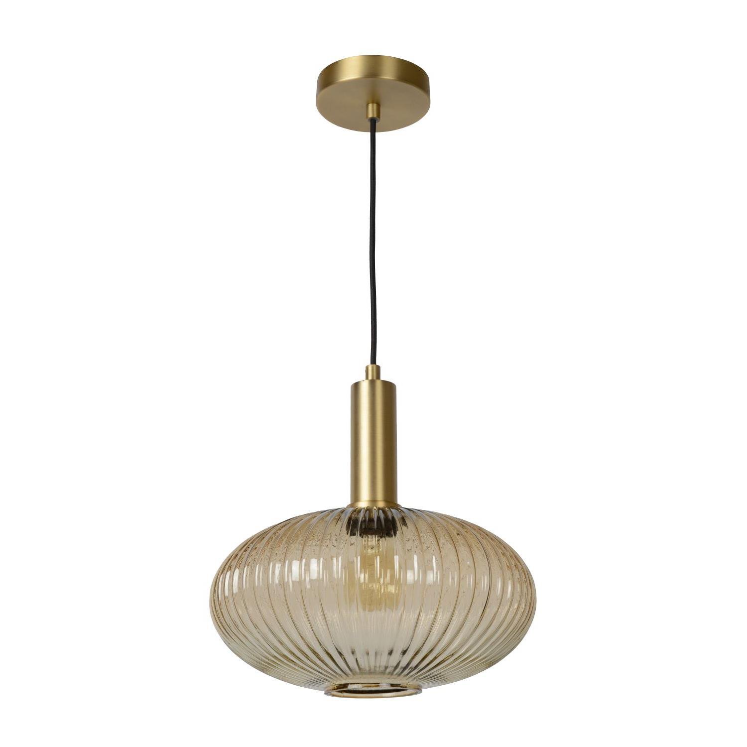 Lucide Maloto Hanglamp Ovaal - Amber