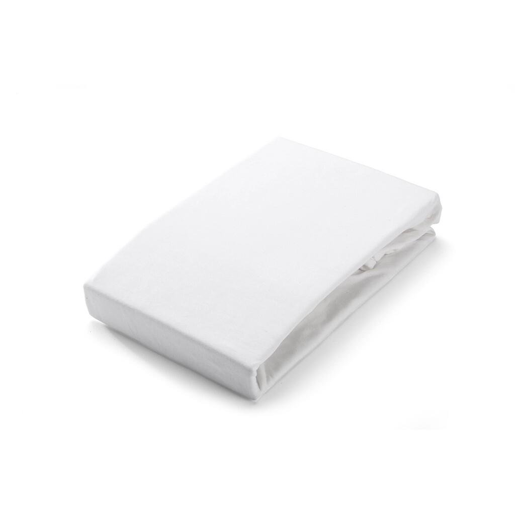 Walra - Hoeslaken Jersey Stretch Split-topper - 180x200|210 - Wit