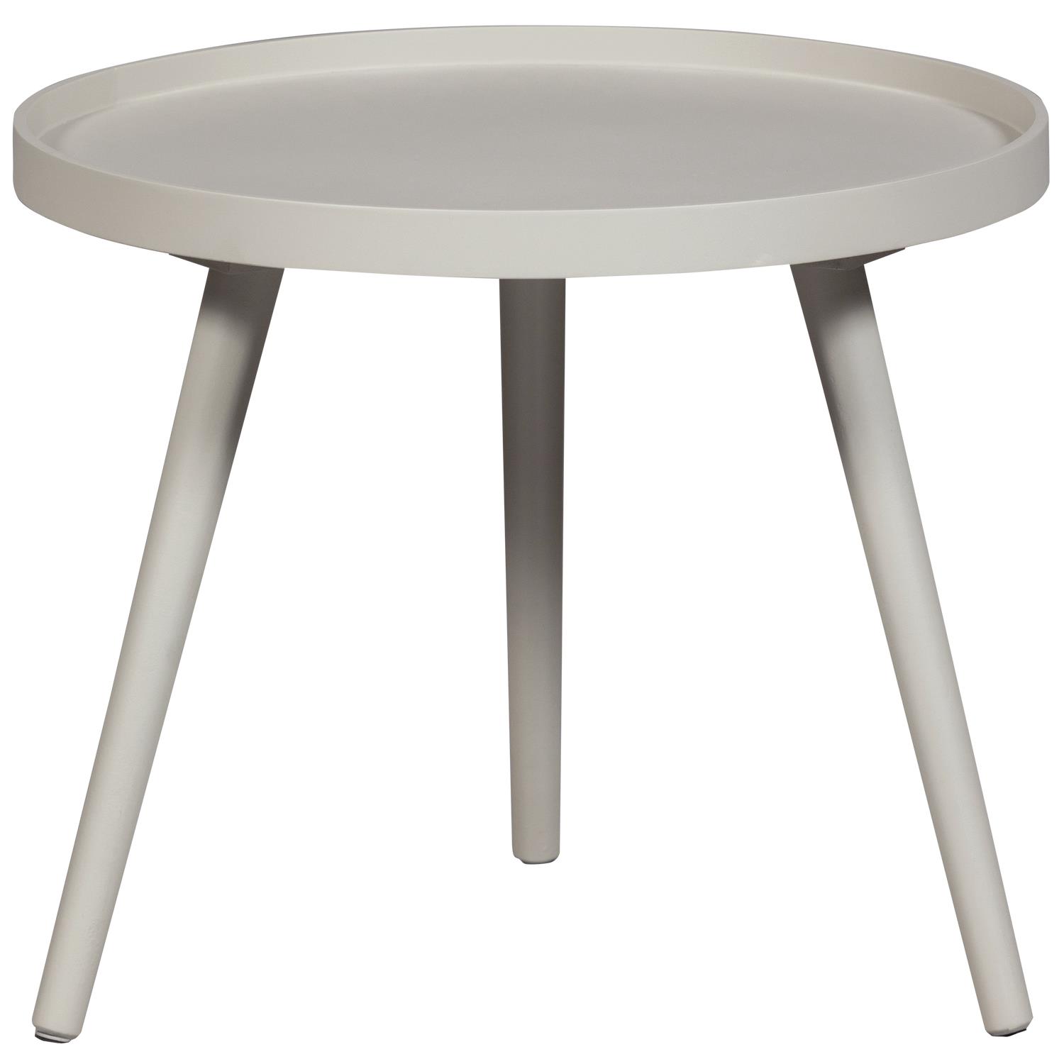 WOOOD Mesa Bijzettafel H 45 x Ø 45 cm - Zand