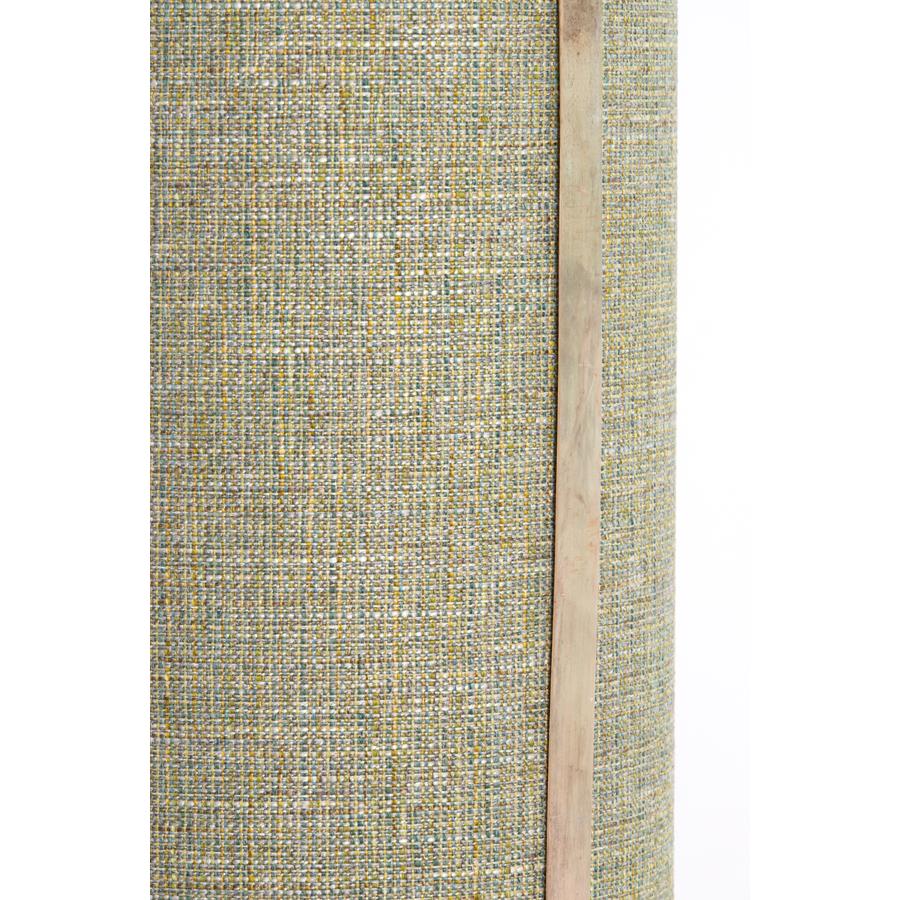 Light&living Hanglamp Ø37x66 cm SENDAI groen+bamboe naturel