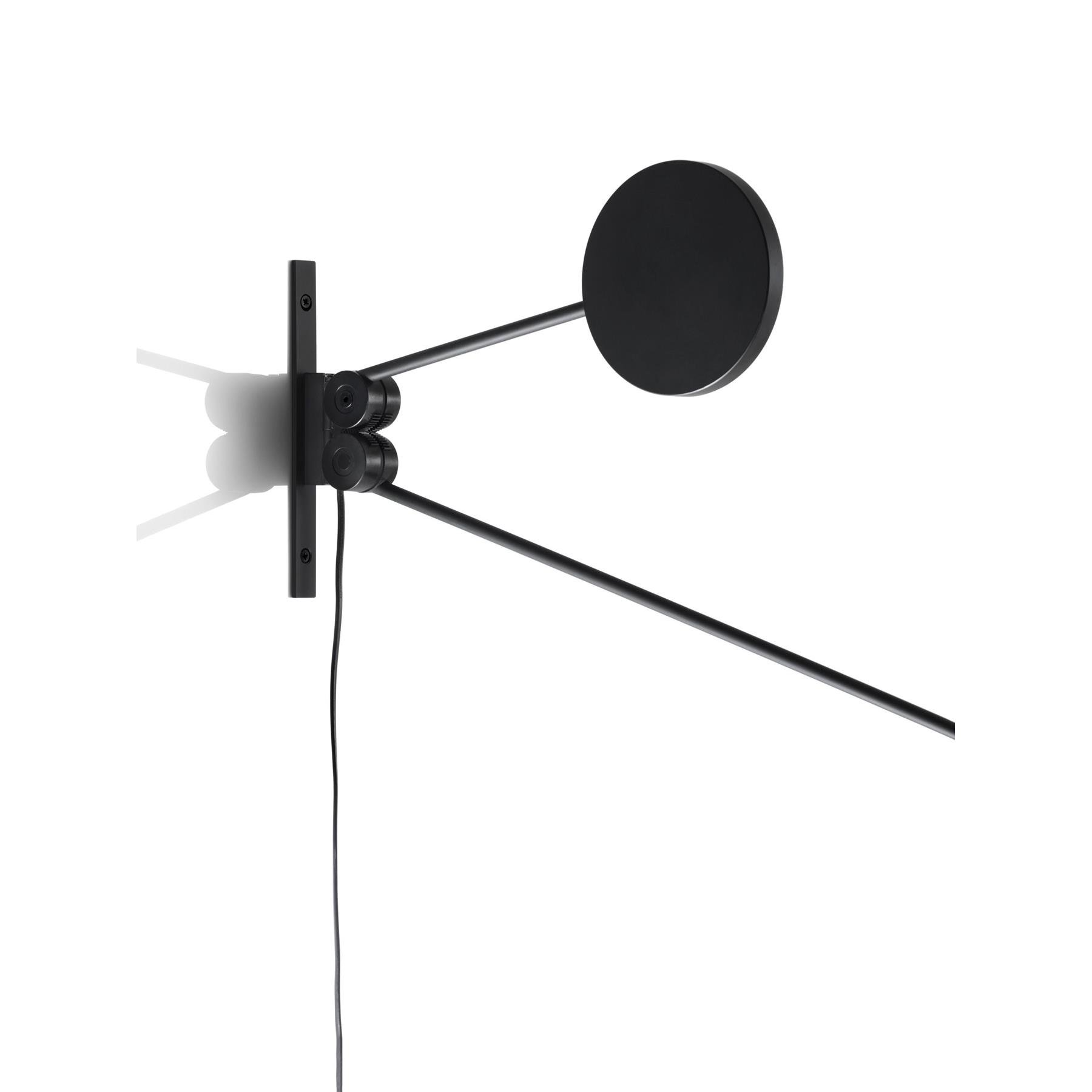 Luceplan Counterbalance wandlamp LED zwart