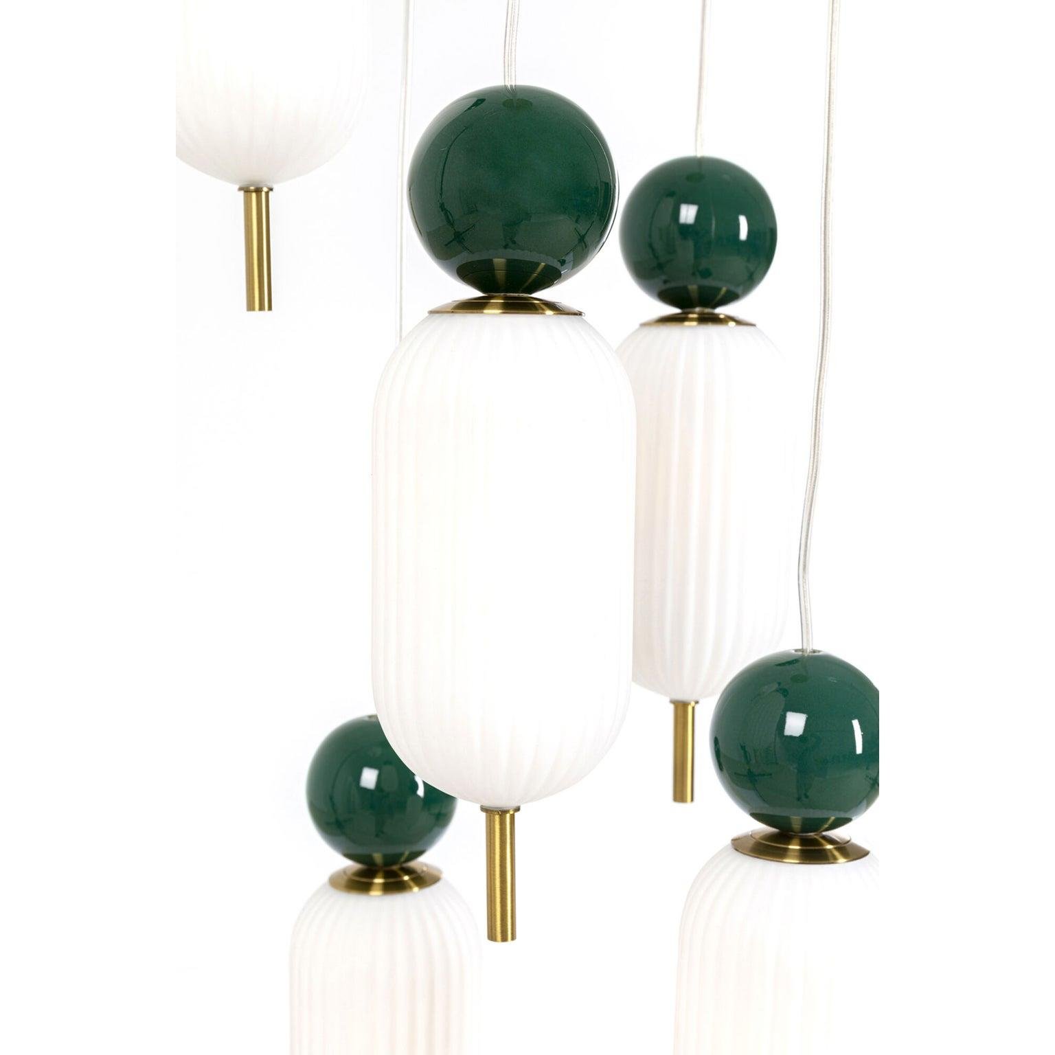 Kare Hanglamp Charleston Spiral 36cm