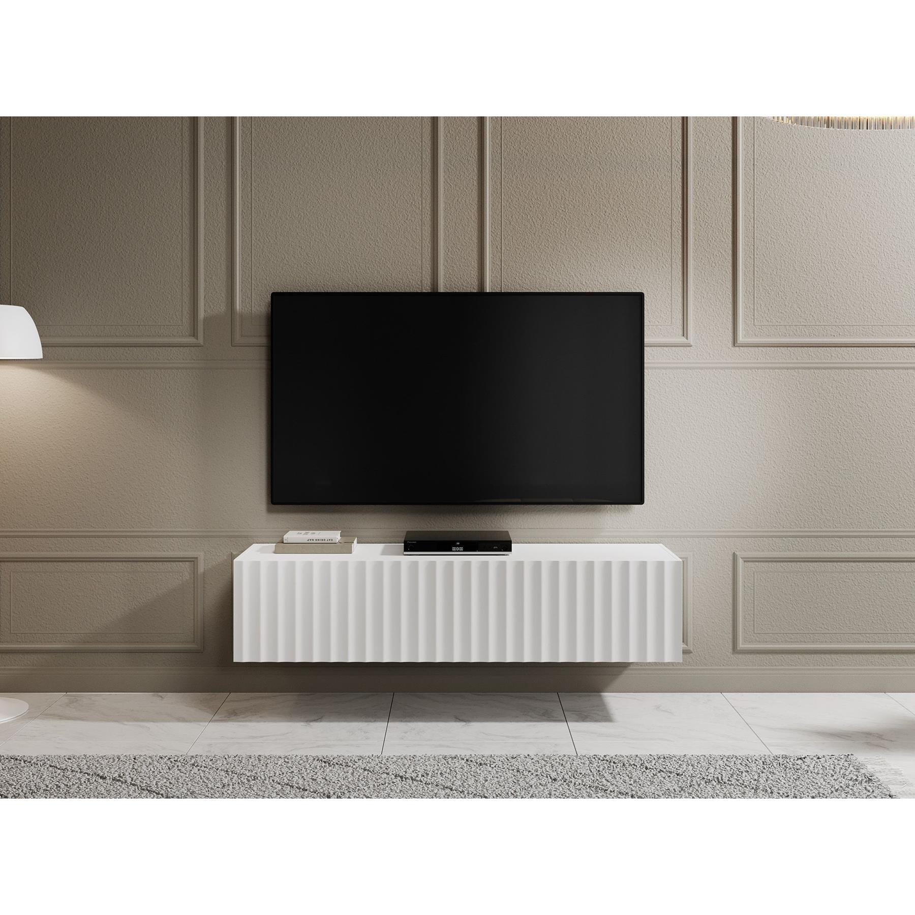 Meubella TV-Meubel William - Wit - 150 cm