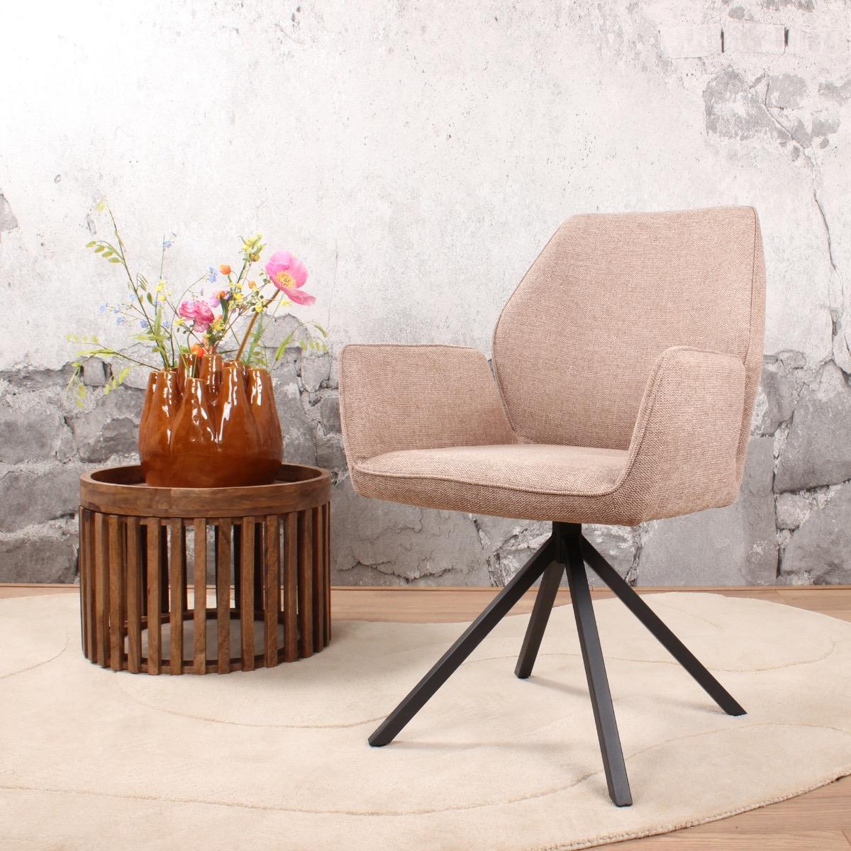 DS4U - Sacha eetkamerstoel stof beige