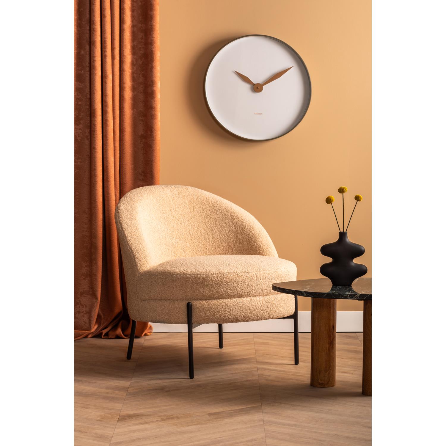Leitmotiv - Chair Noble Teddy Curl
