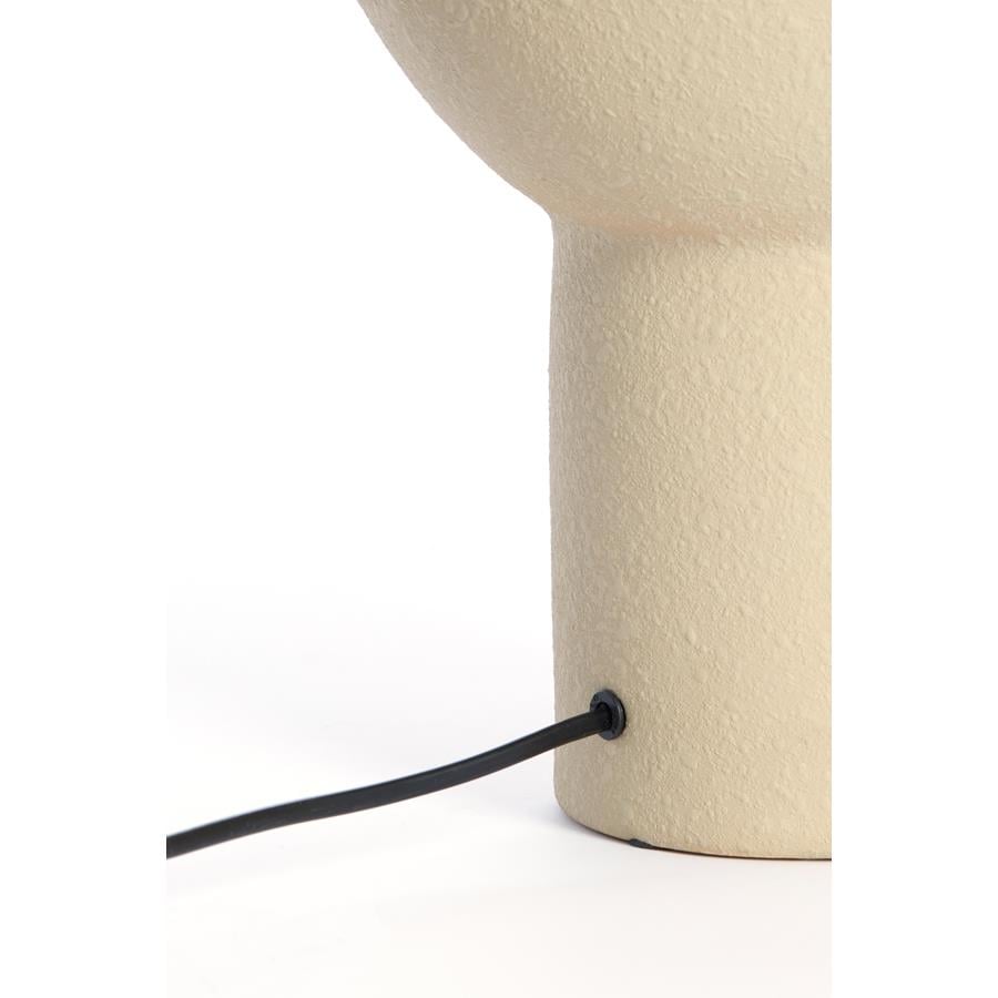 Vtwonen Tafellamp 25x25x46 cm MONK keramiek zand