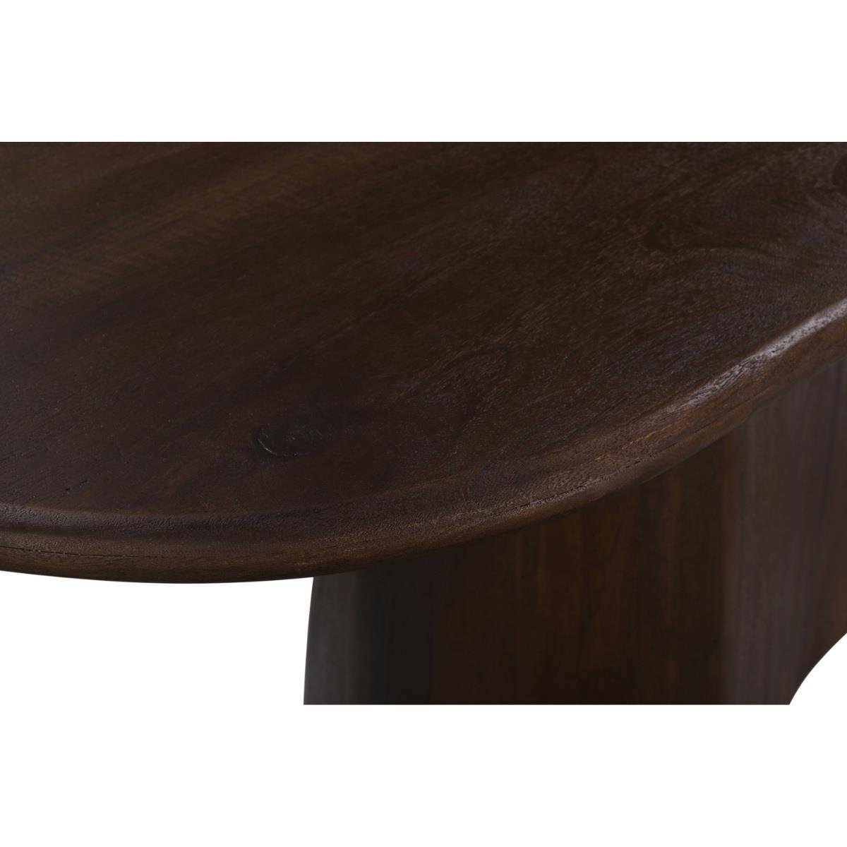 Giga Meubel - Eettafel Jessie Organisch Donkerbruin 260cm