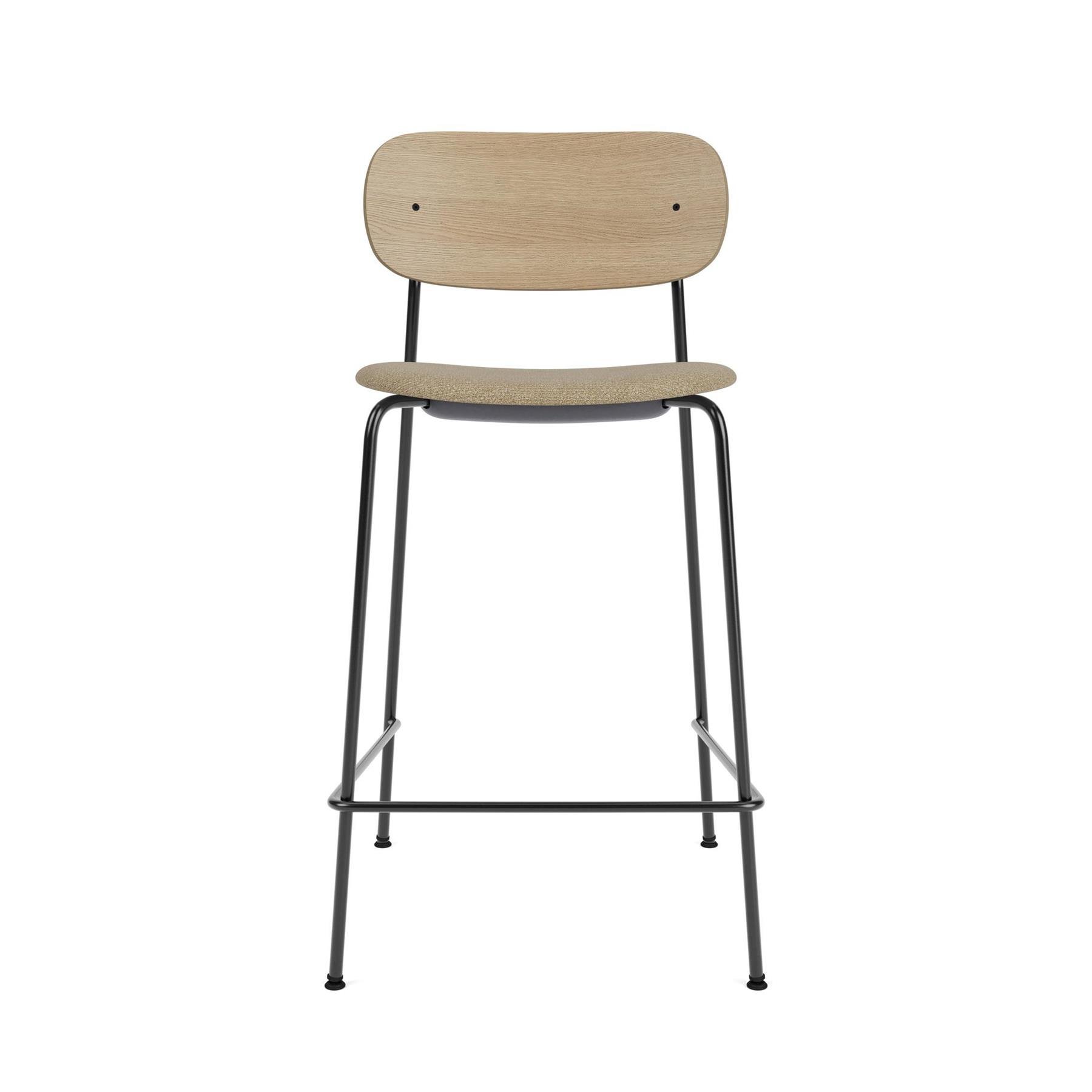 Audo Copenhagen Co Counter barkruk H97 zitting Siërra 0441 donker