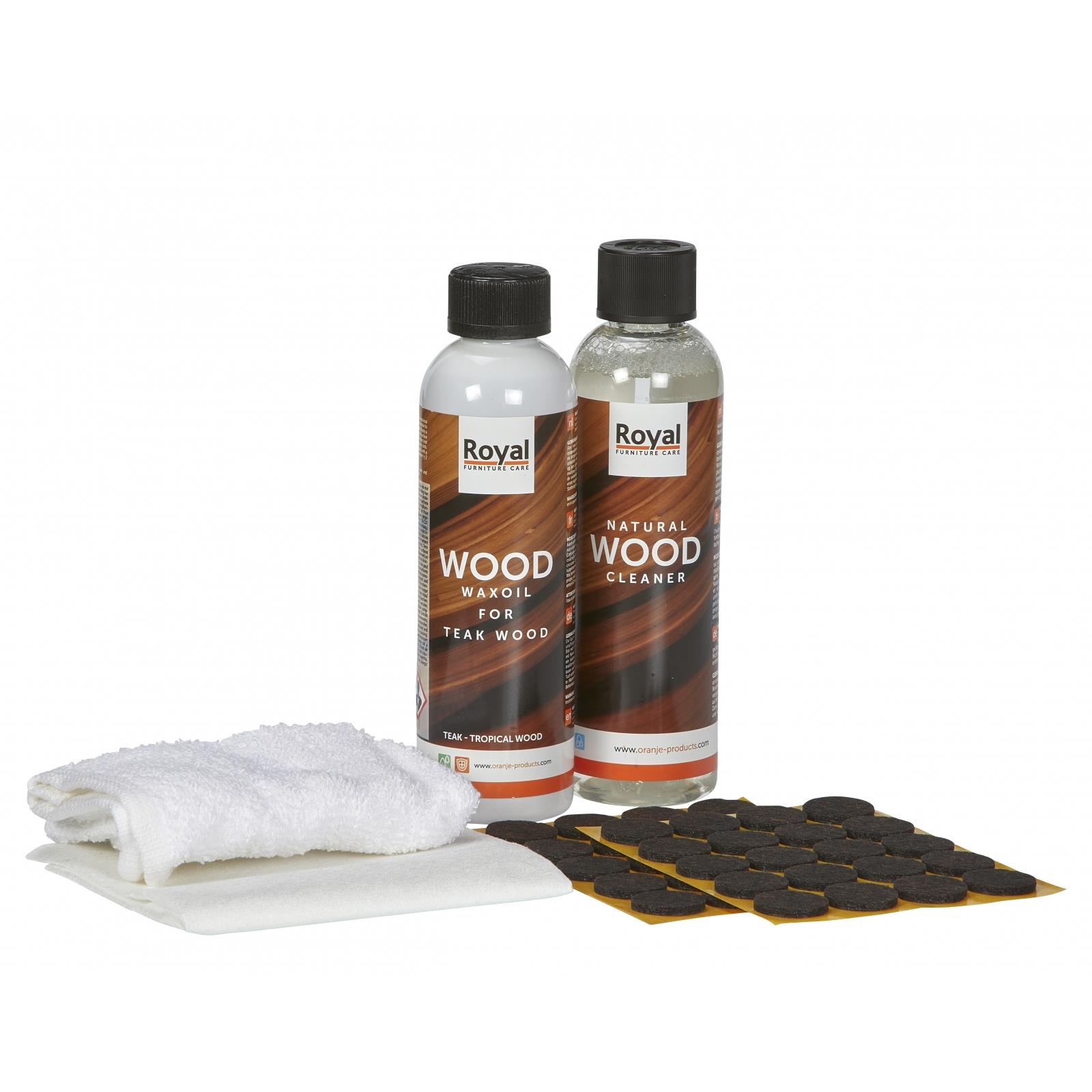 Royal Furniture Care Onderhoudsmiddel Wax & Oil Kit - Wit - Overig
