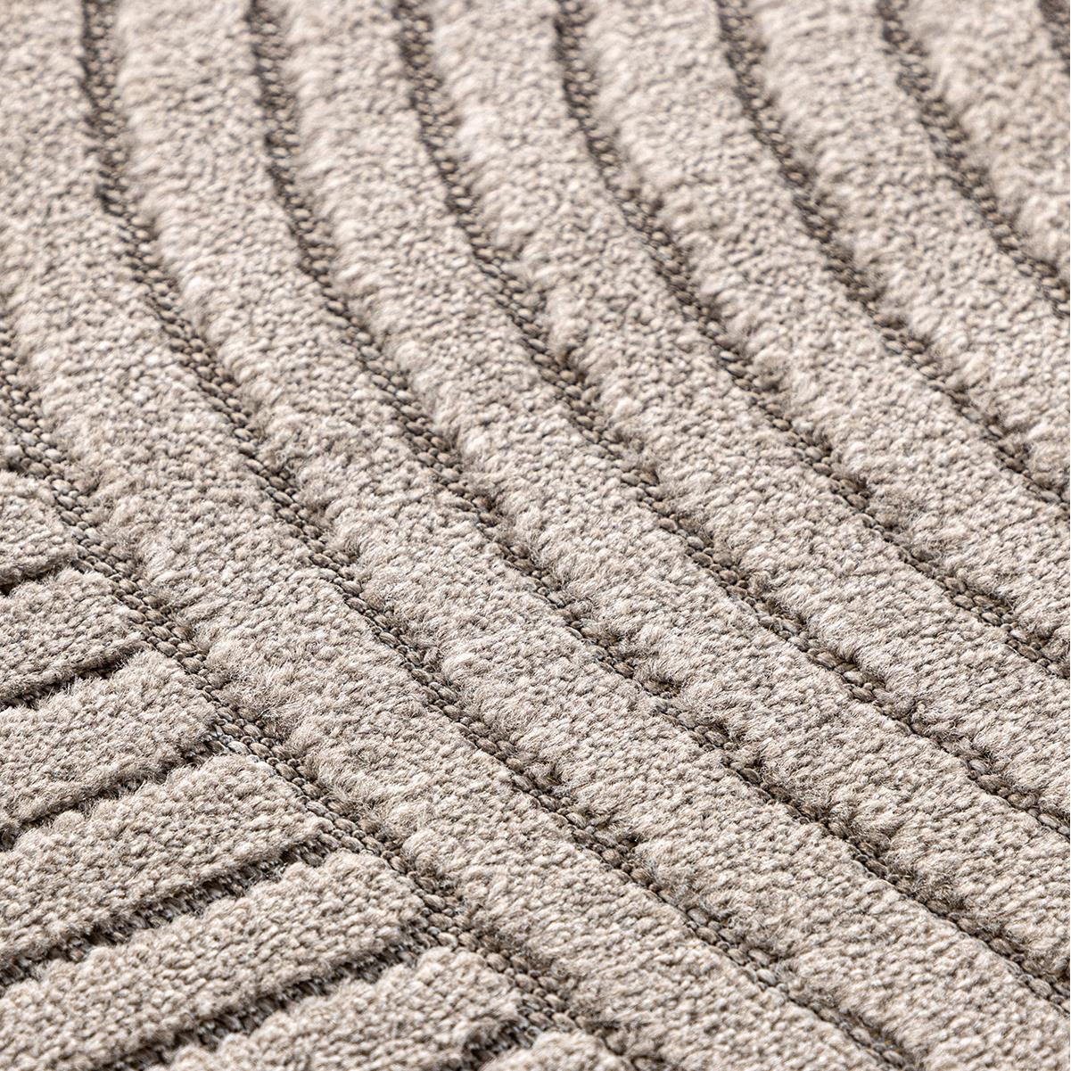 Nest living Misha Rechthoekig Vloerkleed 290 x 200 cm - Bruin