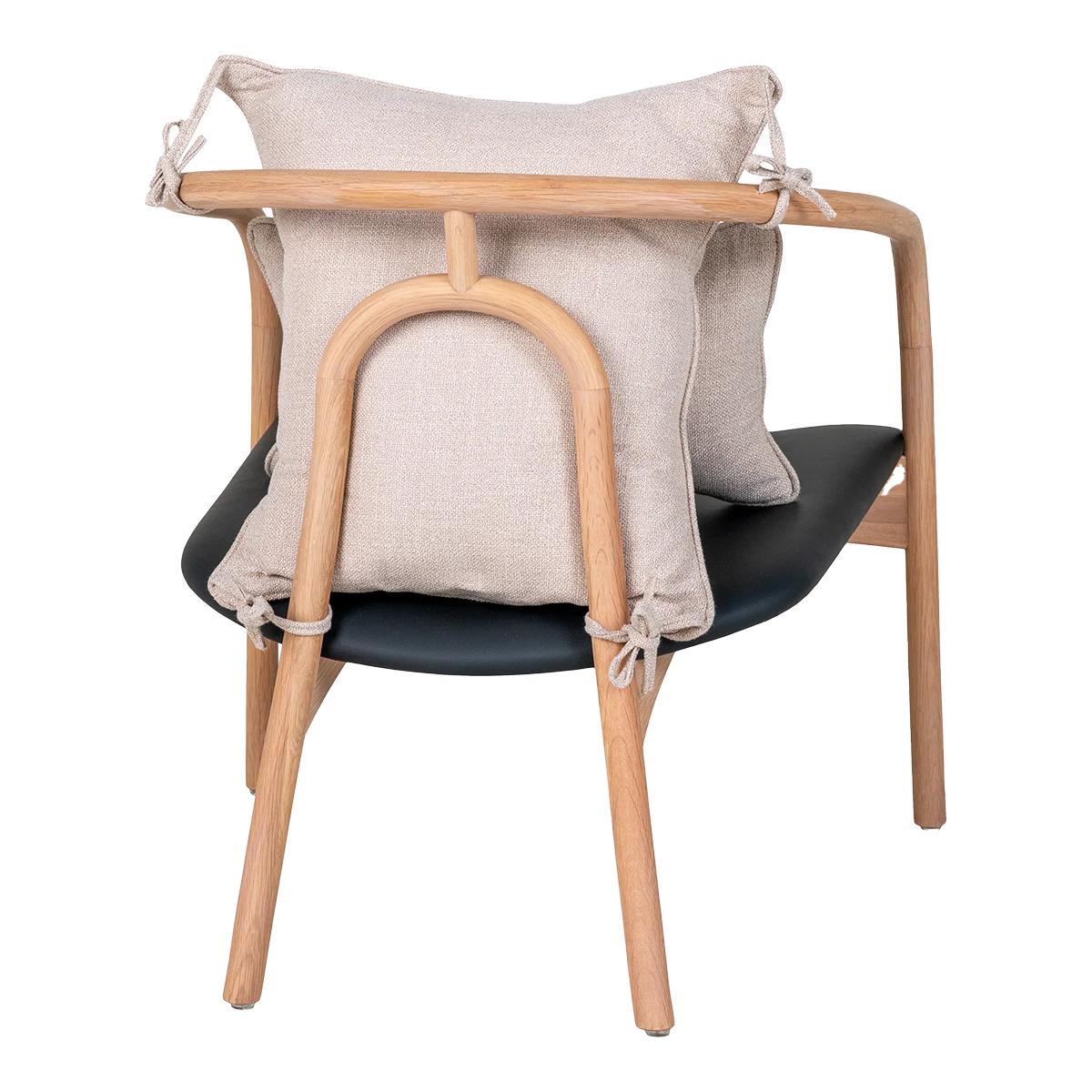 Artichok Kasper Eikenhouten Fauteuil met Armleuning - Naturel