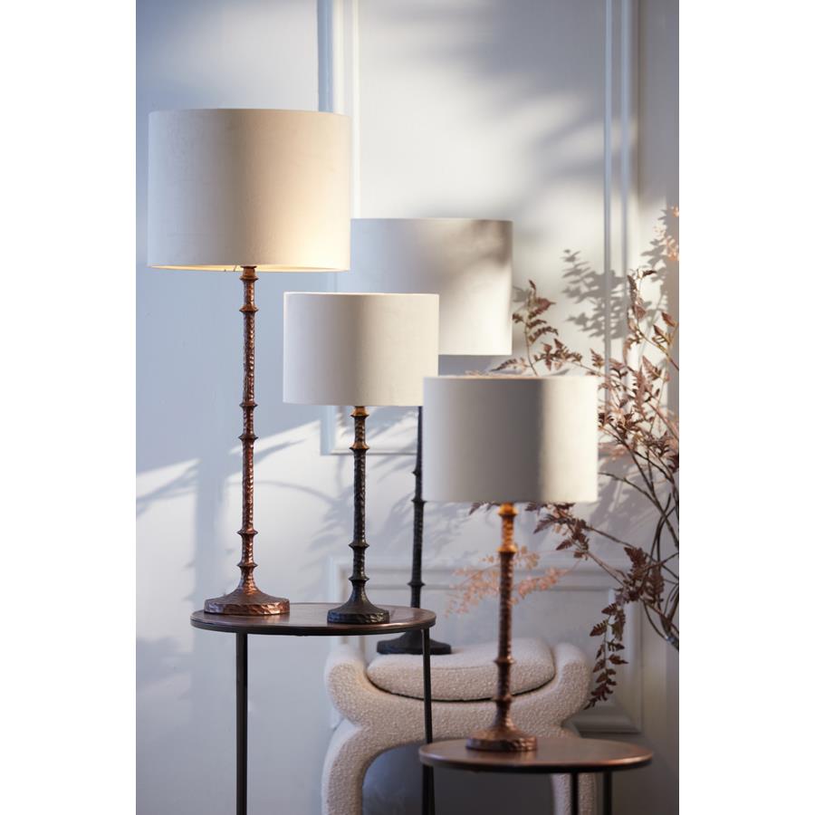 Light & Living Light&living Lampvoet Ø12x49 cm SINHALESE mat zwart