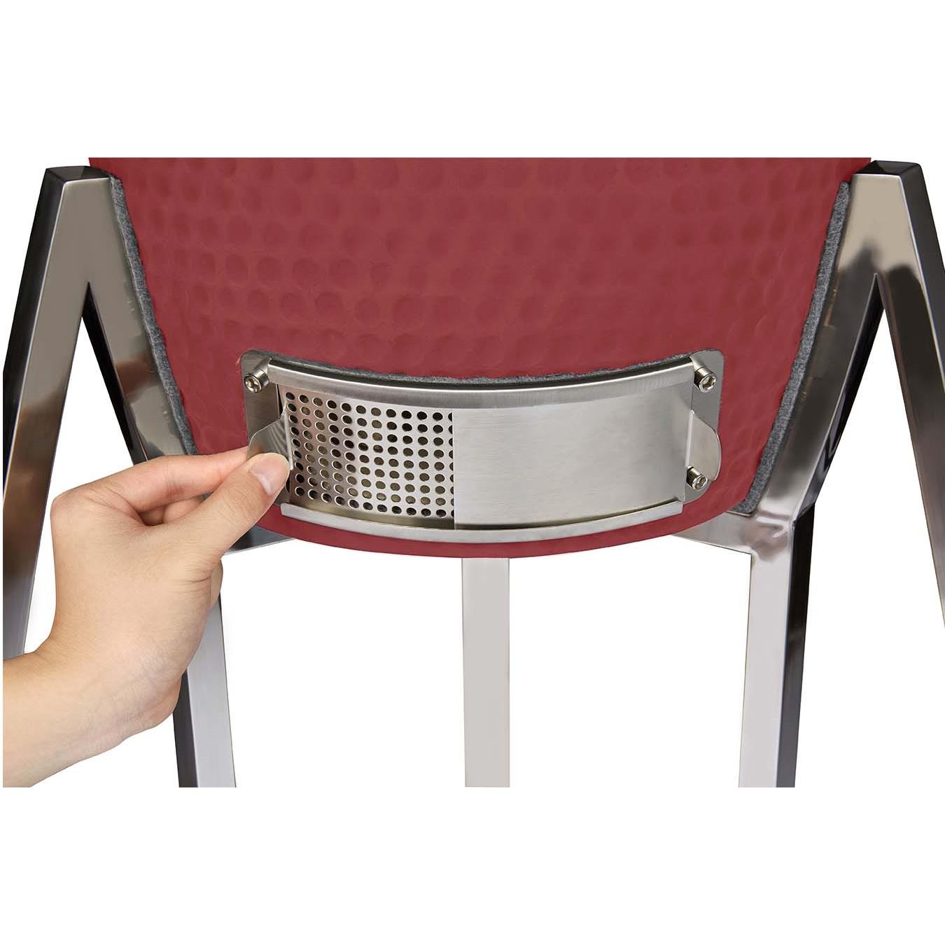 Buccan BBQ - Kamado barbecue - Large 16" - Rood