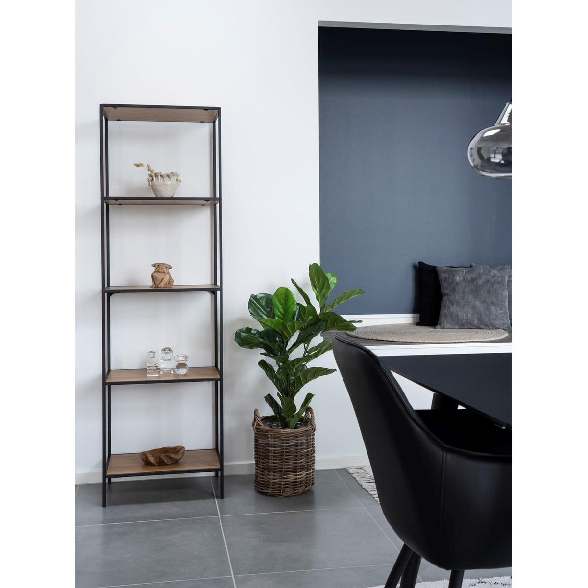 House Nordic Vita Eiken Wandkast Slim H170 cm