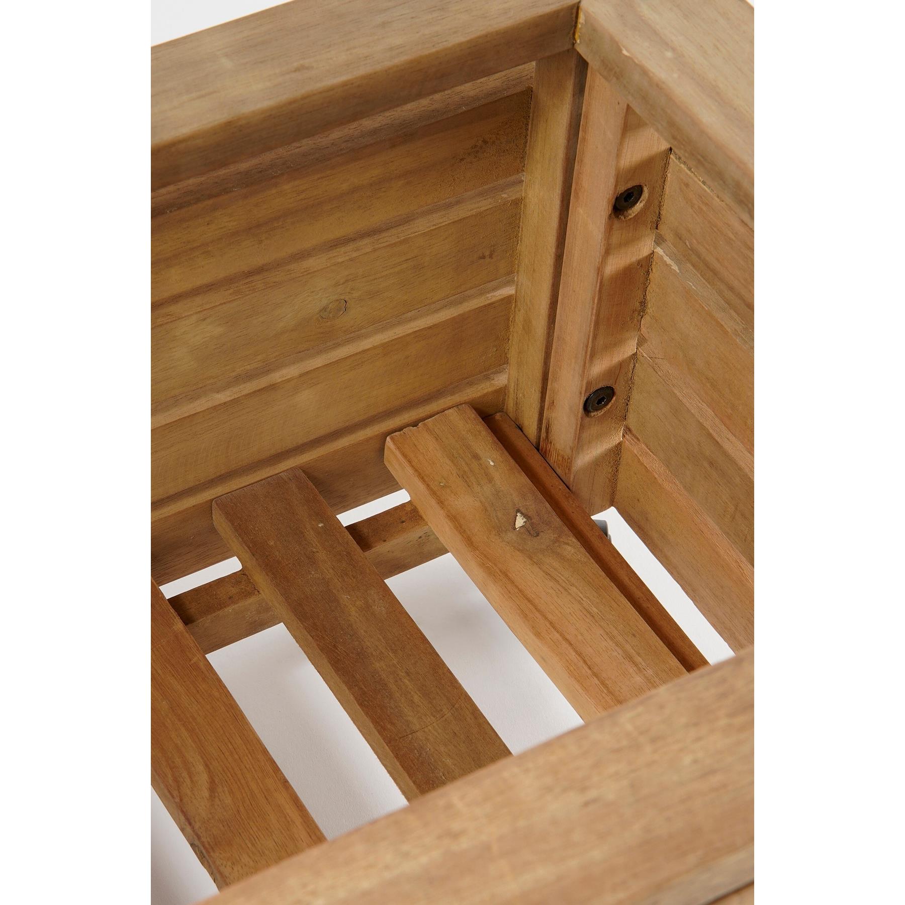 Mica Decorations Glenwood Plantenbak voor Buiten - Acaciahout - Bruin