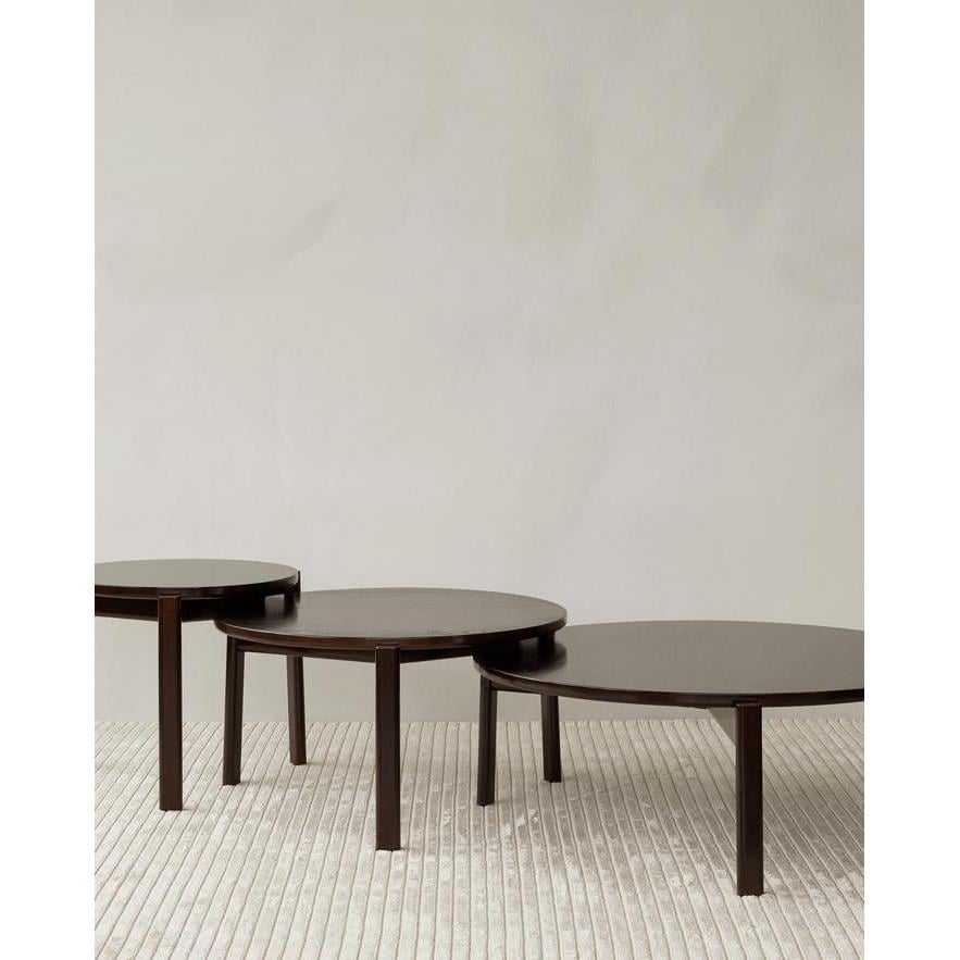 Audo Copenhagen Passage salontafel Ø90 walnoot