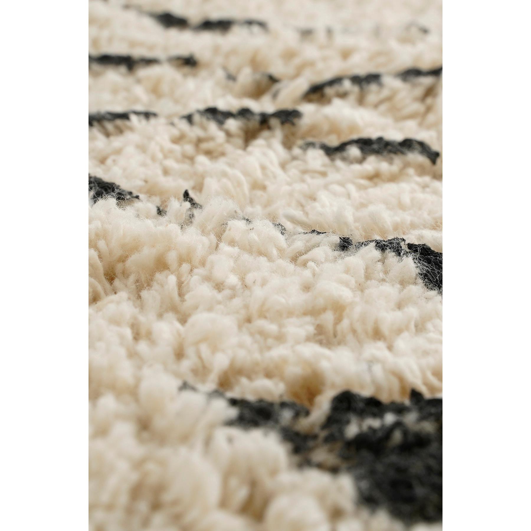 In The Mood Collection Kleed Zebra - L180 x B120 cm - Zwart, Wit